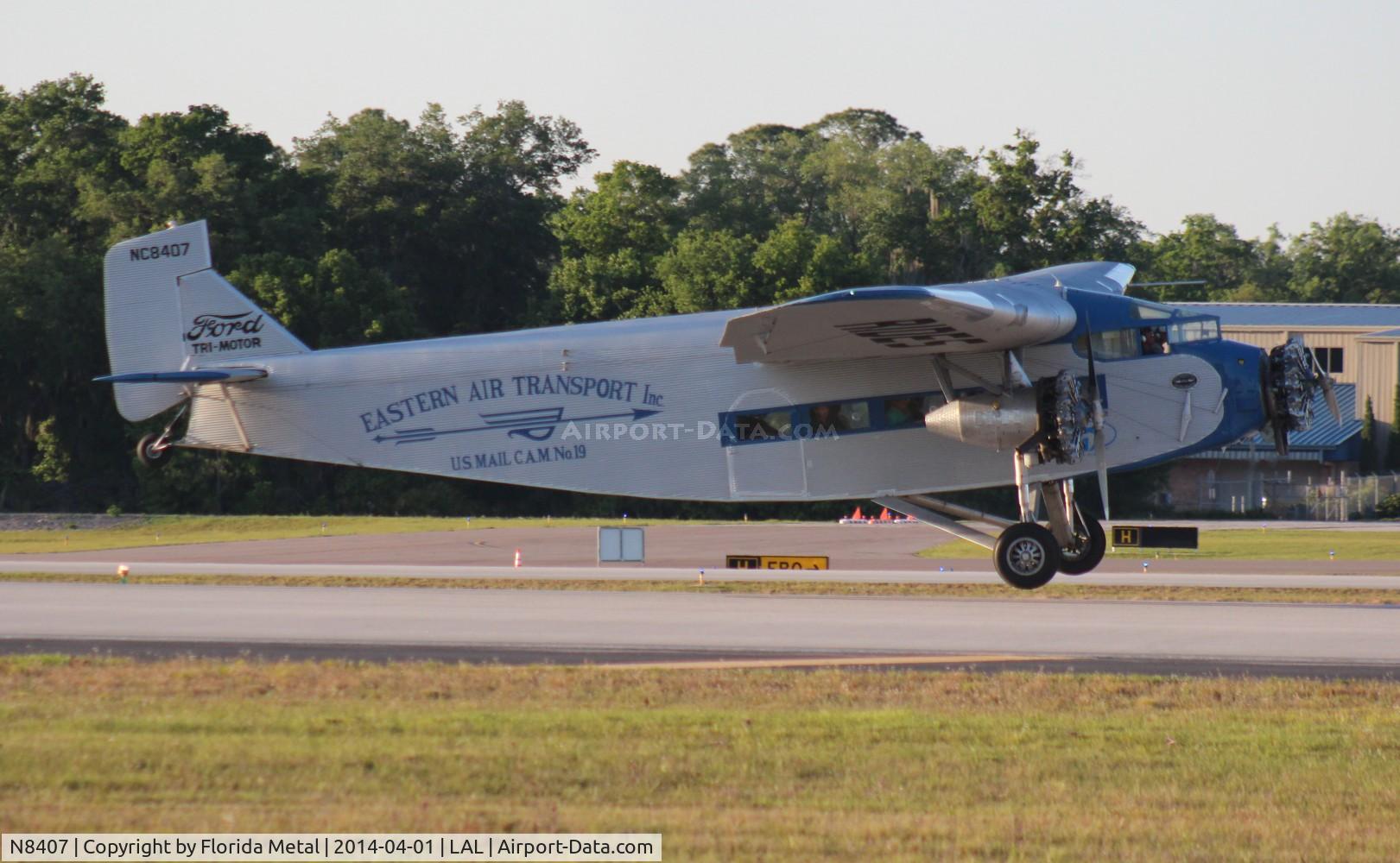 N8407, 1929 Ford 4-AT-E Tri-Motor C/N 69, Ford Trimotor