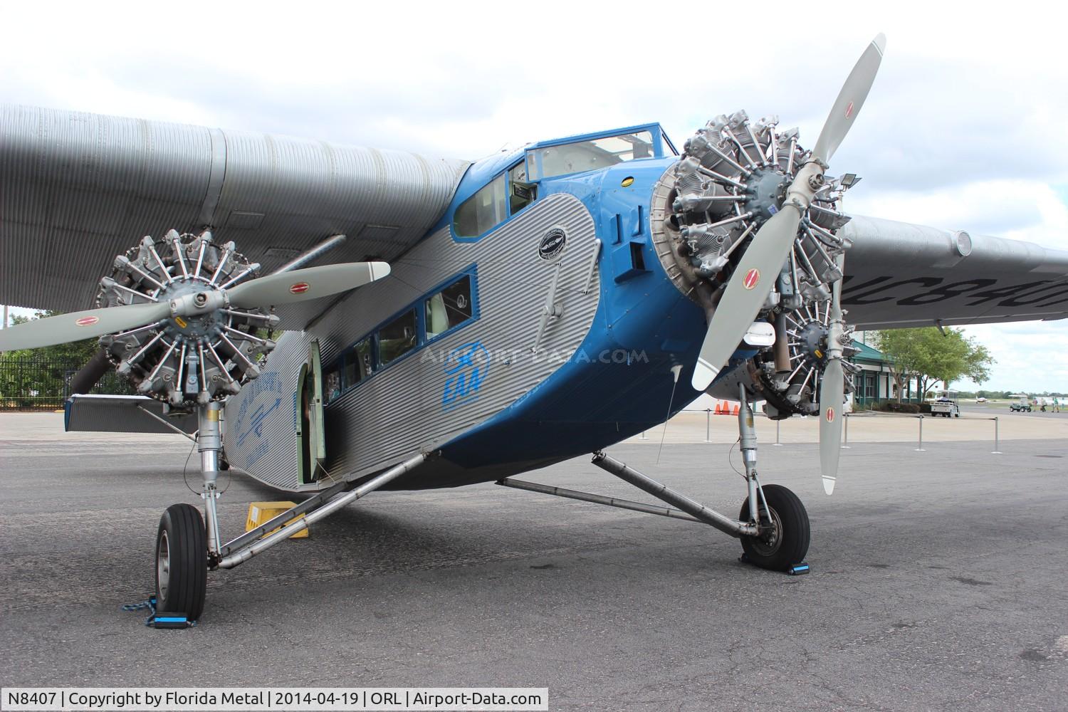 N8407, 1929 Ford 4-AT-E Tri-Motor C/N 69, Ford Trimotor