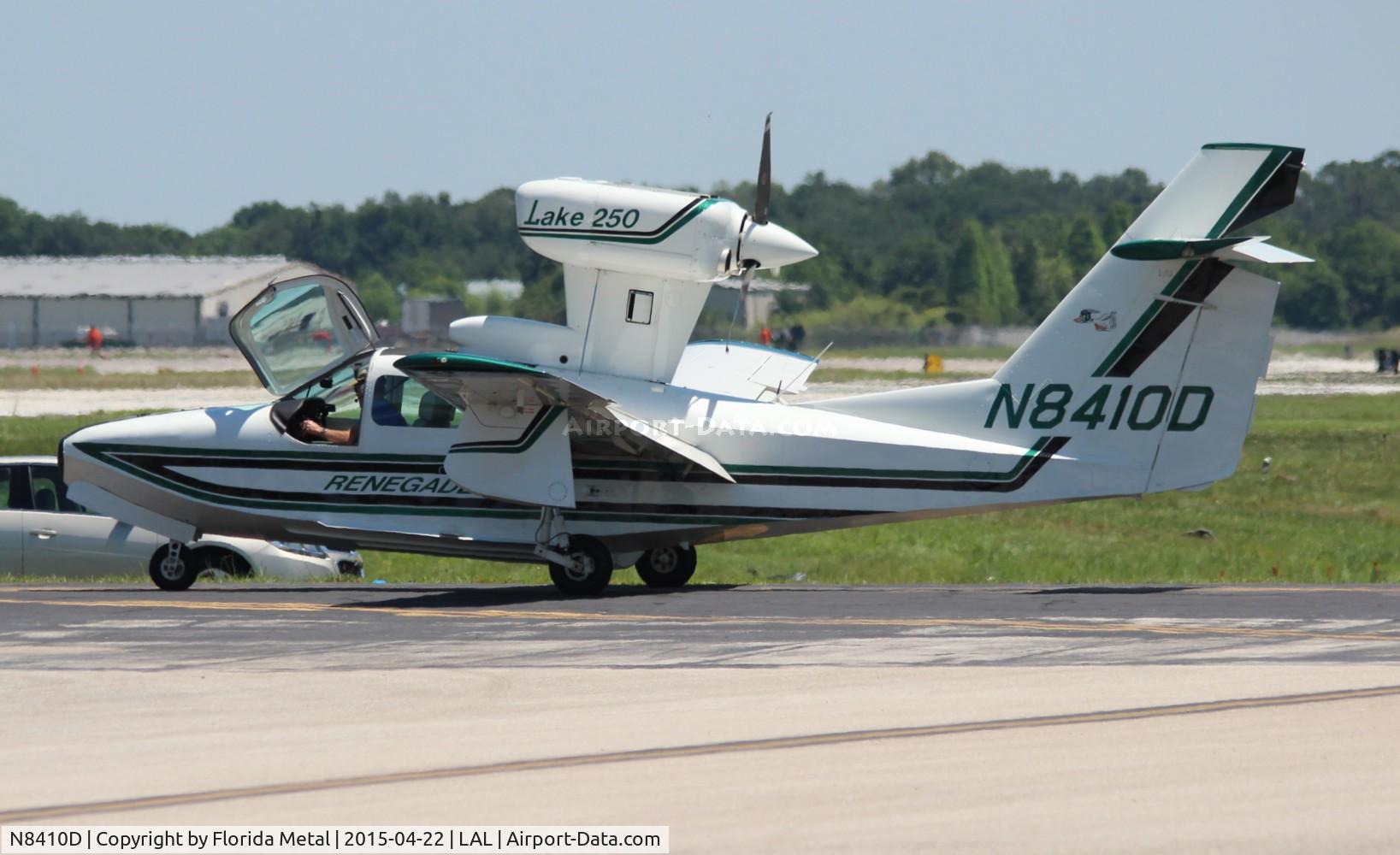 N8410D, Aerofab Inc LAKE LA-250 C/N 64, Lake LA-250