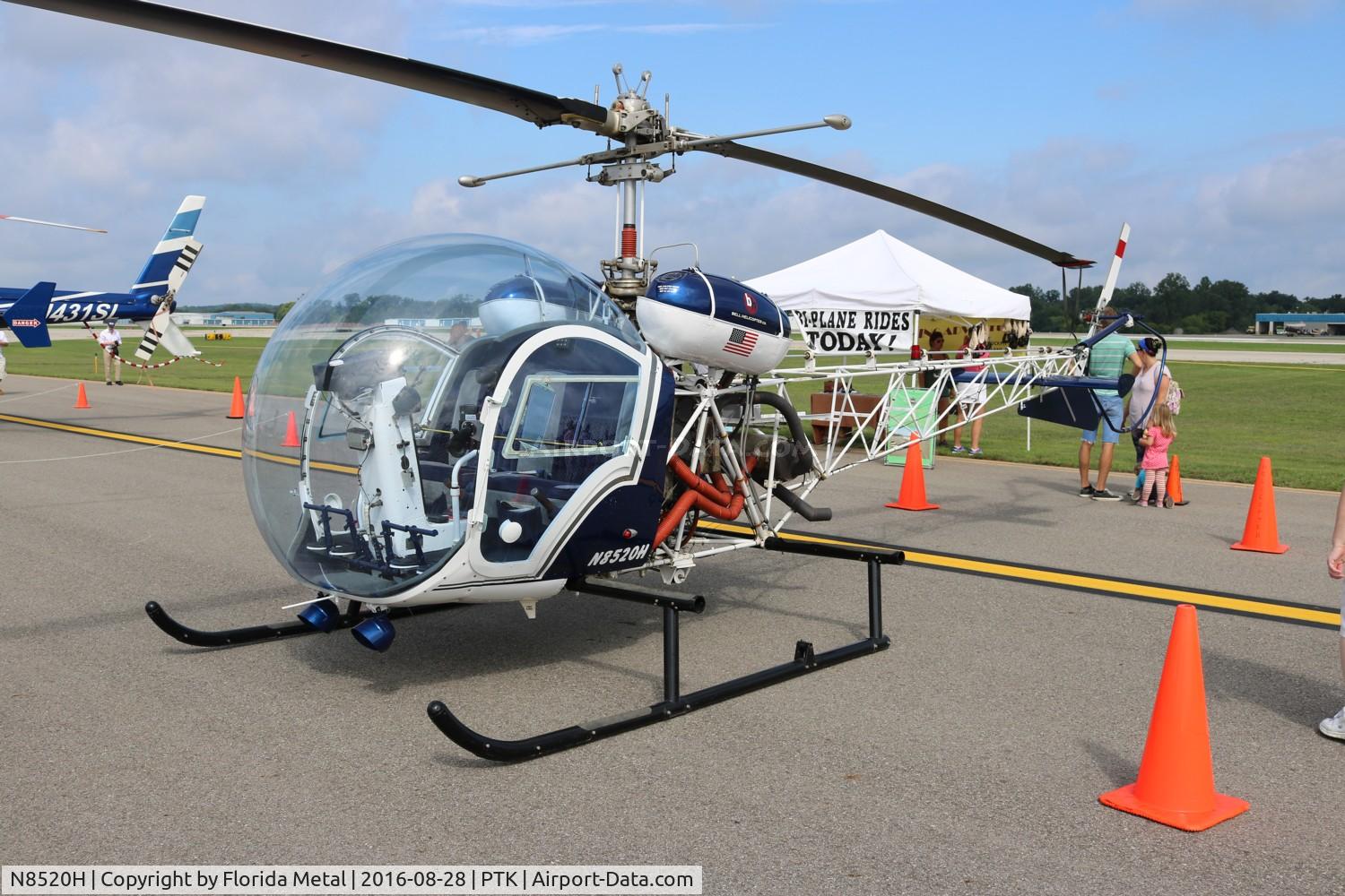 N8520H, 1980 Bell 47G-2 C/N OLYMPIC-01, Bell 47G