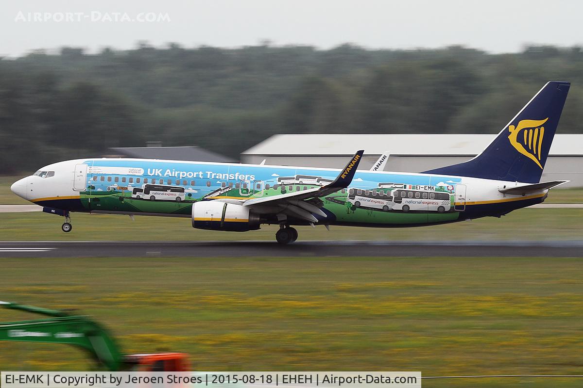 EI-EMK, 2010 Boeing 737-8AS C/N 38512, Eindhoven