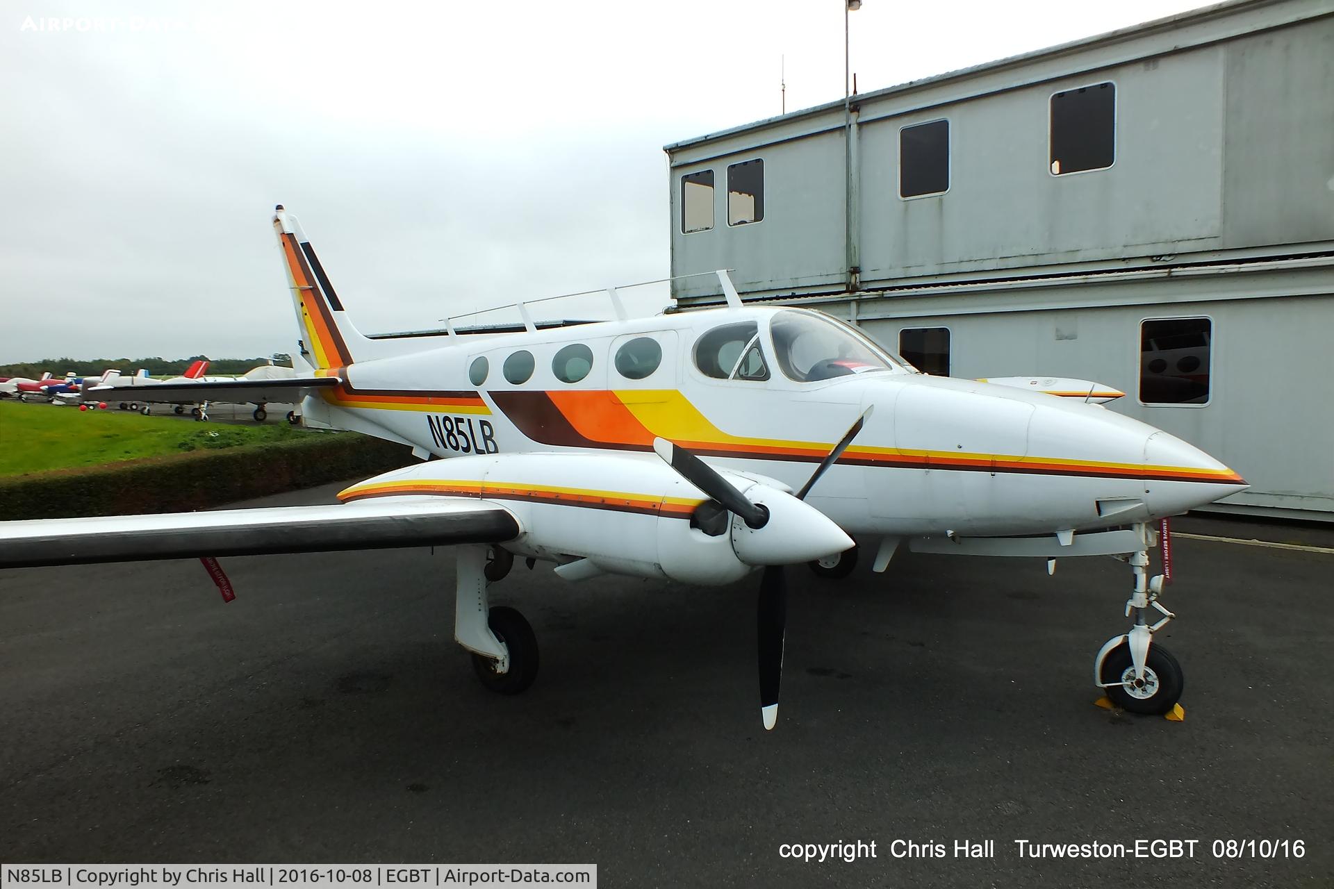 N85LB, 1978 Cessna 340A C/N 340A0486, at Turweston
