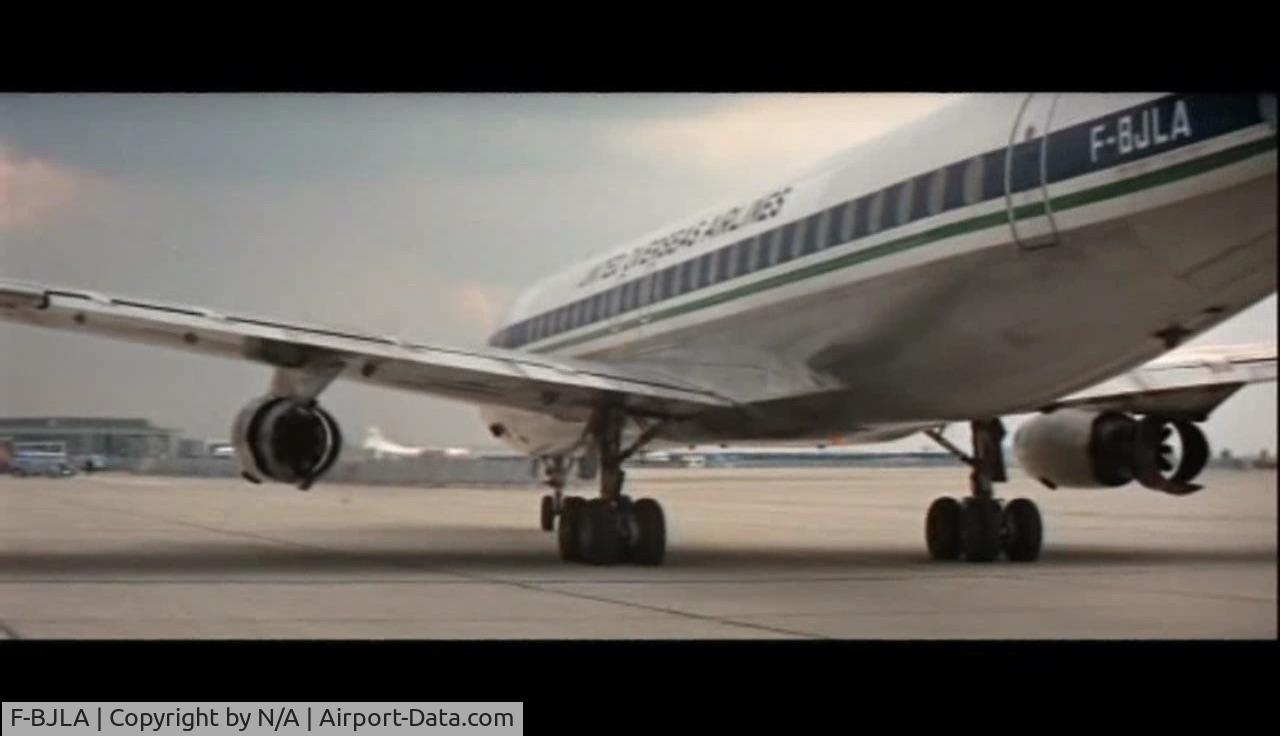 F-BJLA, 1960 Douglas DC-8-33 C/N 45567, was used in the French movie 