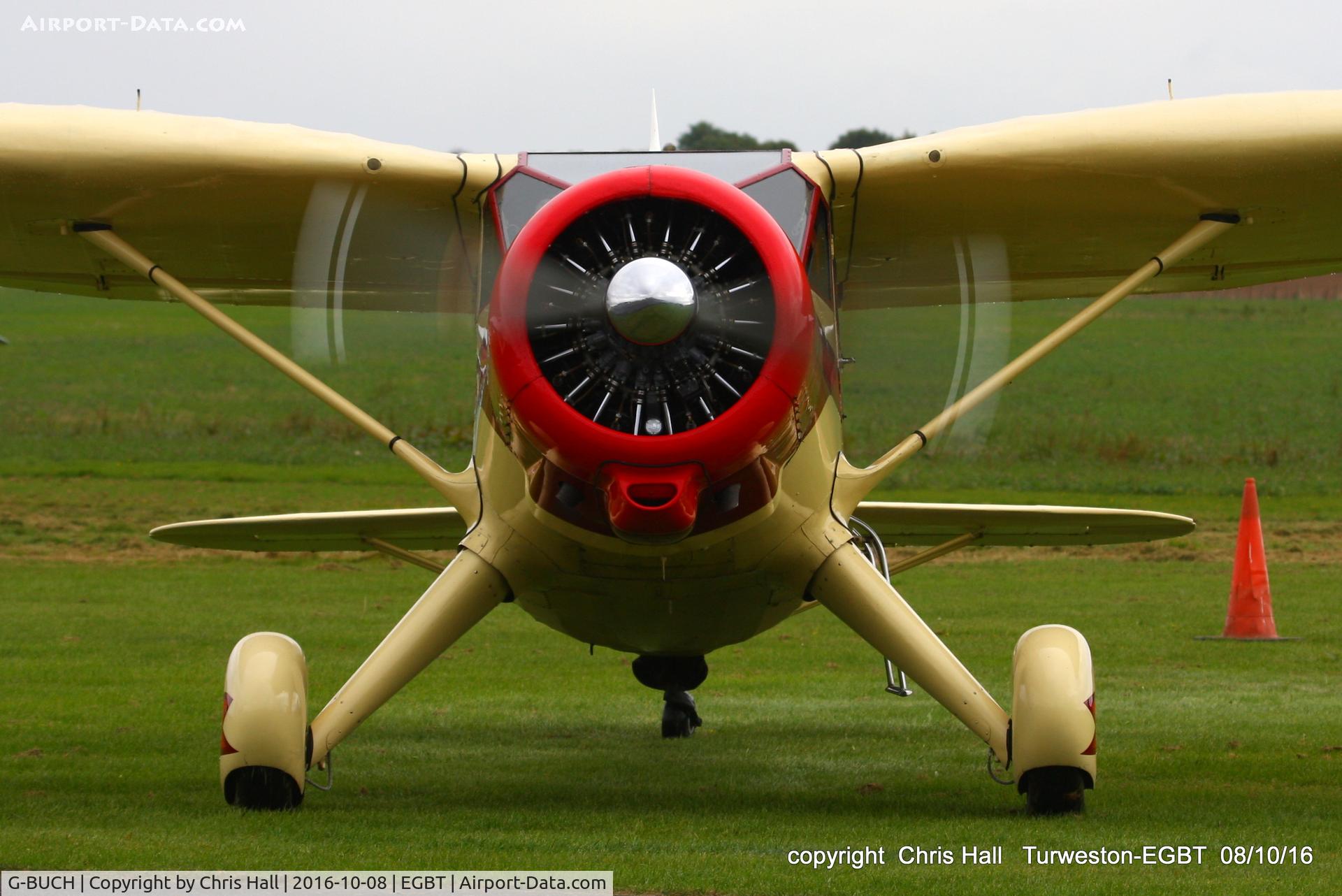 G-BUCH, 1943 Stinson V77 (AT-19) Reliant C/N 77-381, at Turweston