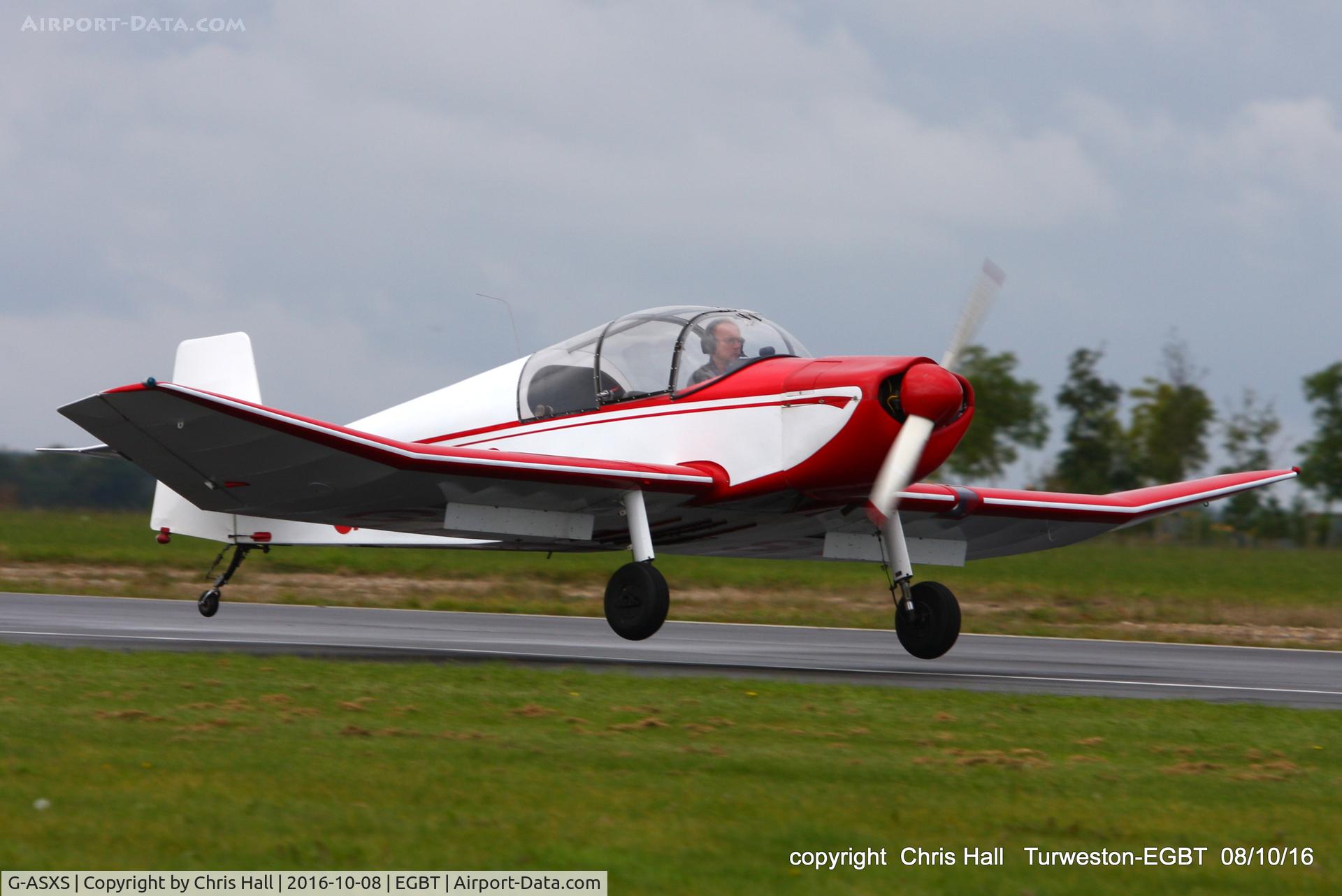G-ASXS, 1960 SAN Jodel DR-1050 Ambassadeur C/N 133, at Turweston