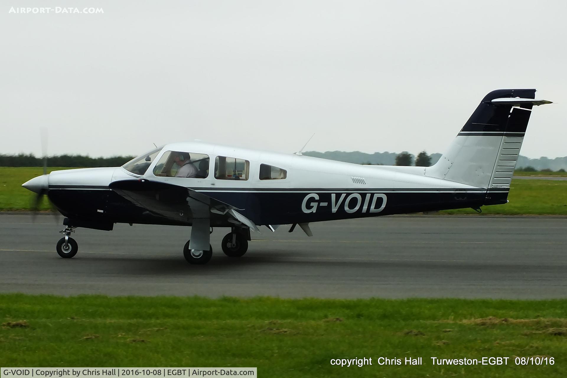G-VOID, 1981 Piper PA-28RT-201 Arrow IV C/N 28R-8118049, at Turweston