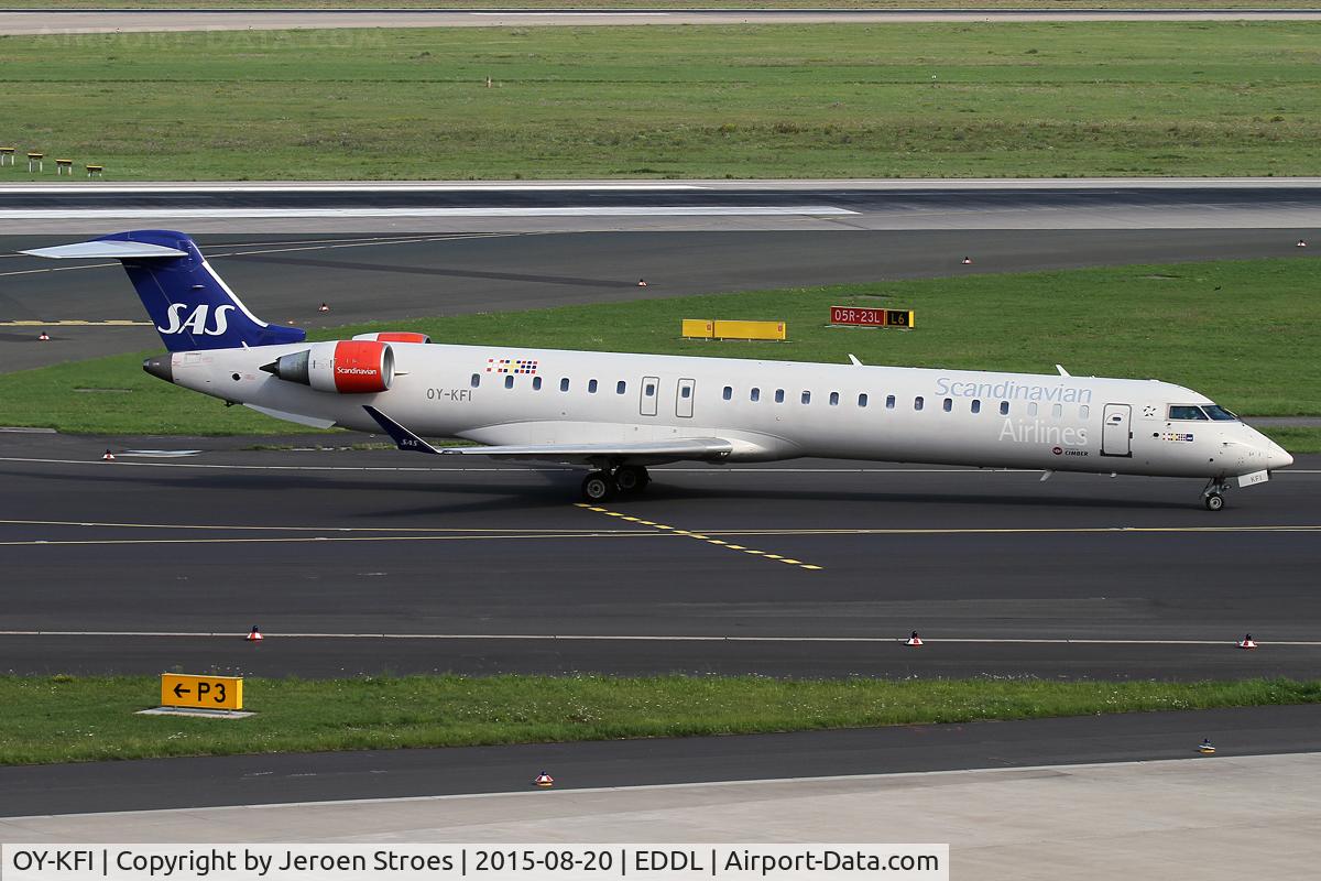 OY-KFI, 2009 Canadair CRJ-900ER (CL-600-2D24) C/N 15242, Dusseldorf