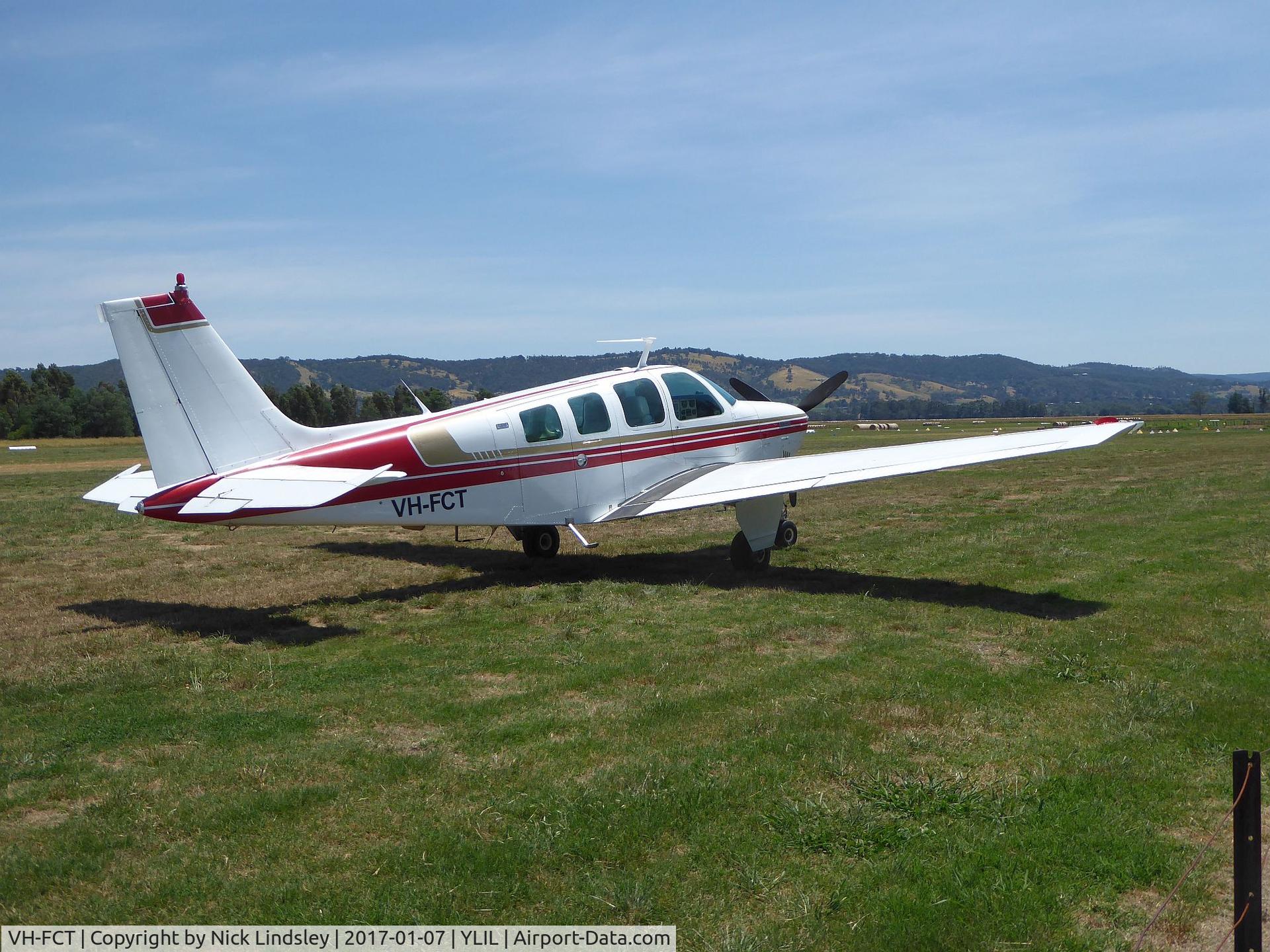 VH-FCT, 1974 Beech A36 Bonanza 36 C/N E-581, Beech A36