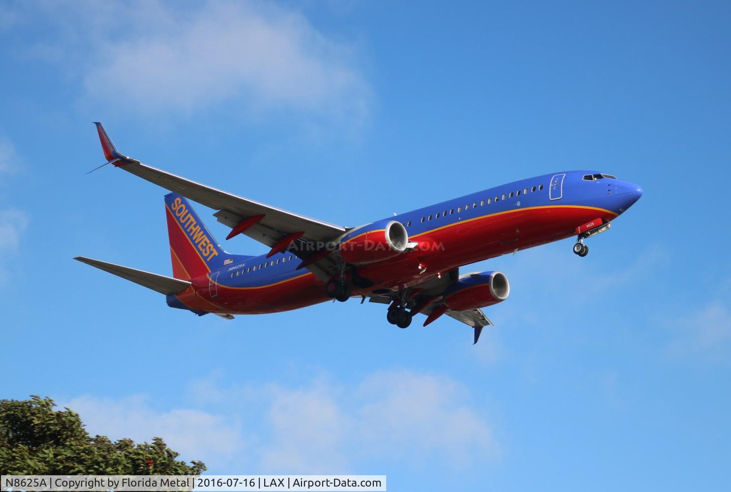 N8625A, 2014 Boeing 737-8H4 C/N 36896, Southwest