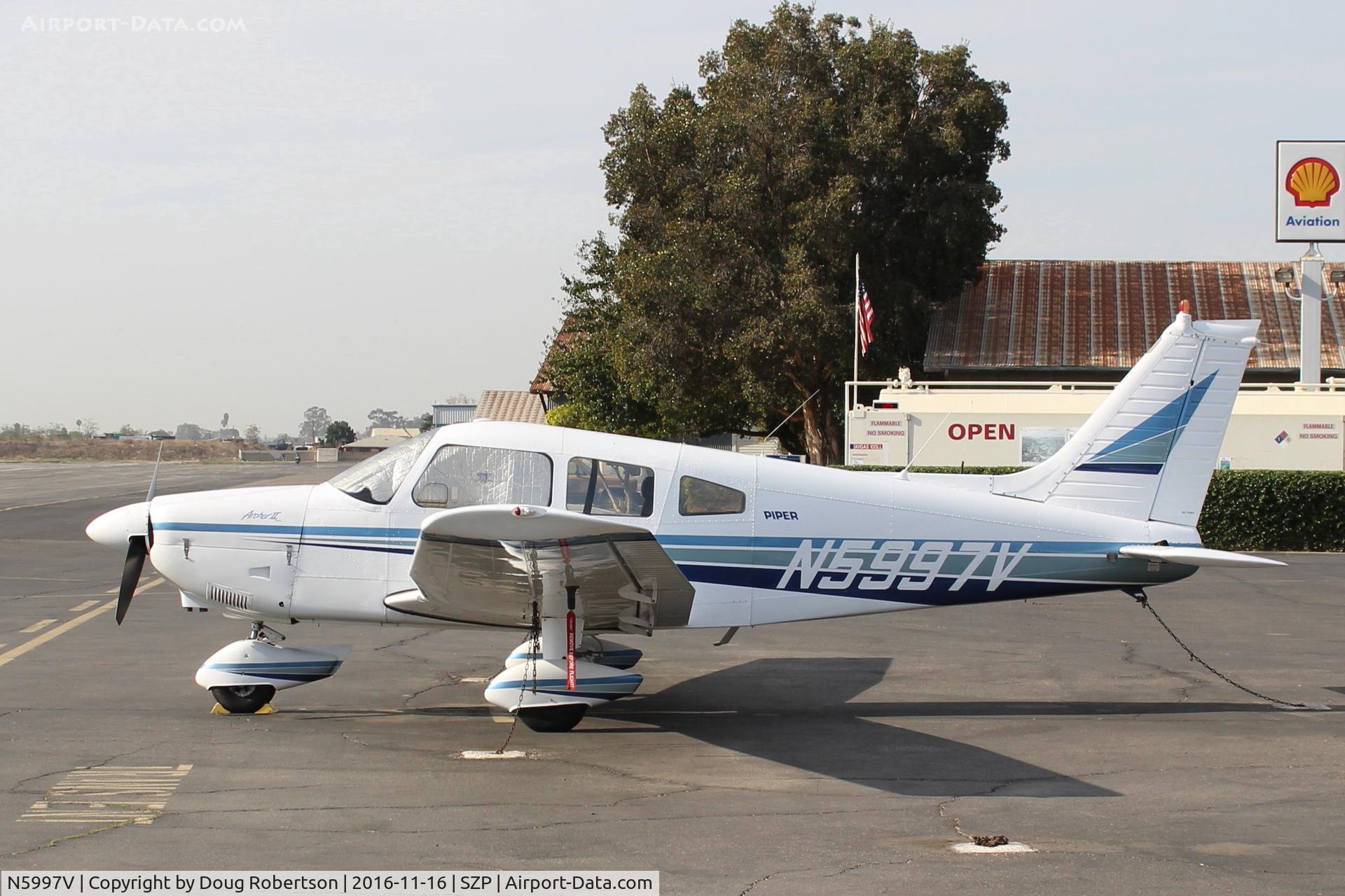 N5997V, 1977 Piper PA-28-181 Archer II C/N 28-7790515, 1977 Piper PA-28-181 ARCHER II, Lycoming O-360-A4M 180 Hp