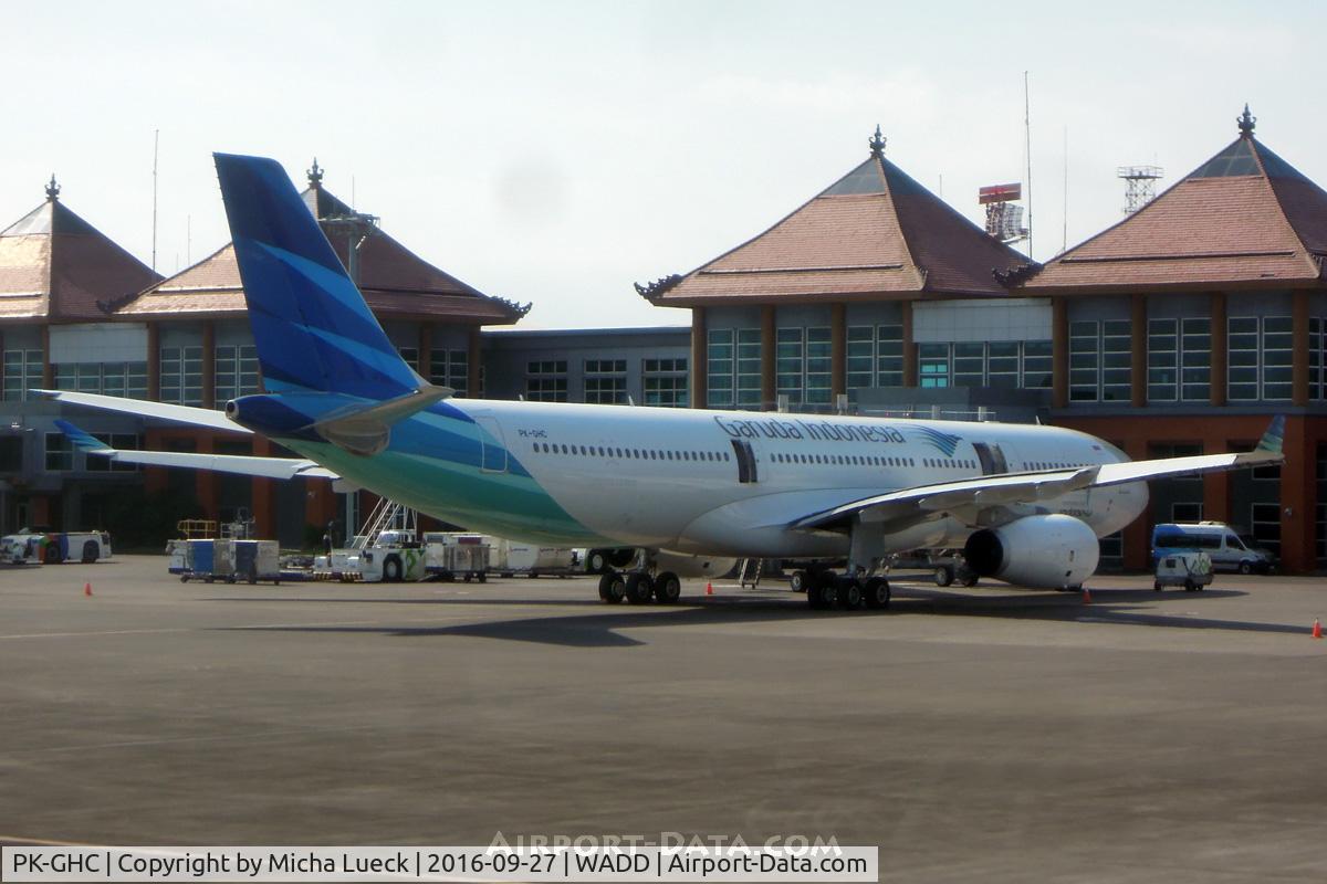 PK-GHC, 2016 Airbus A330-343 C/N 1723, At Denpasar