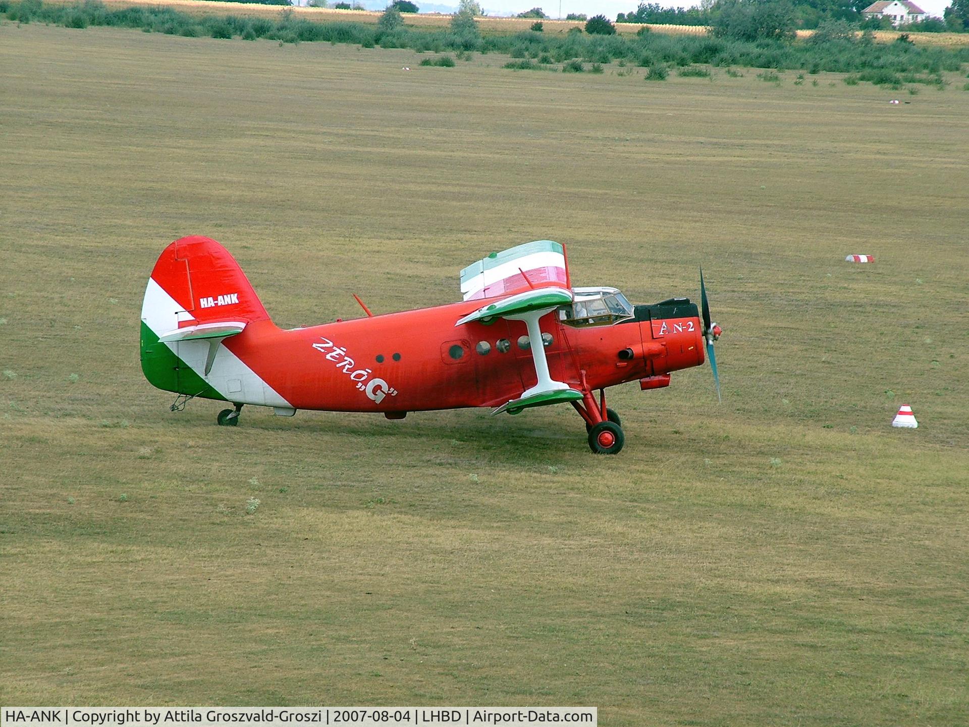 HA-ANK, 1978 Antonov (PZL-Mielec) An-2P C/N 1G174-42, Börgönd Airport, Hungary