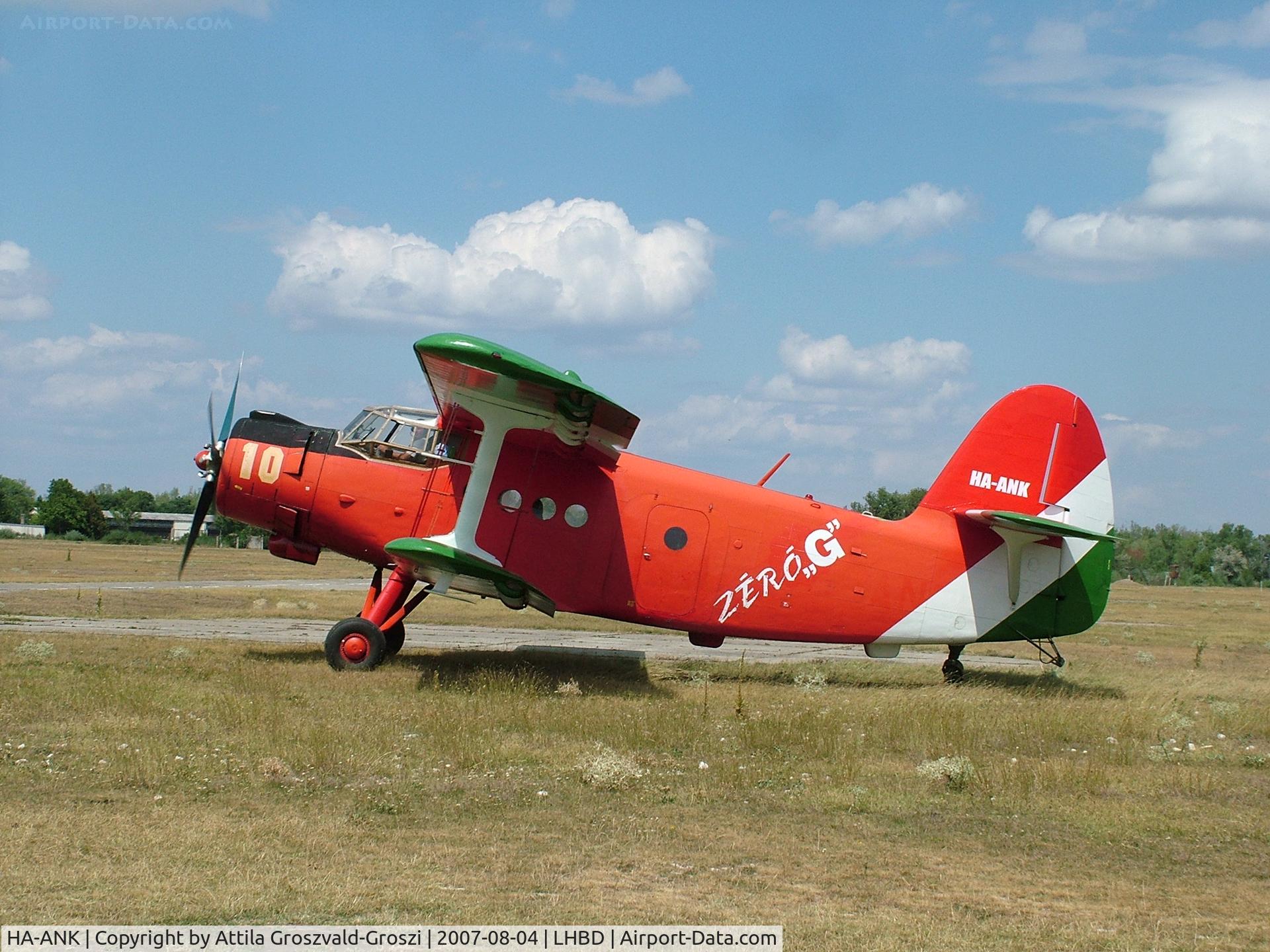 HA-ANK, 1978 Antonov (PZL-Mielec) An-2P C/N 1G174-42, Börgönd Airport, Hungary