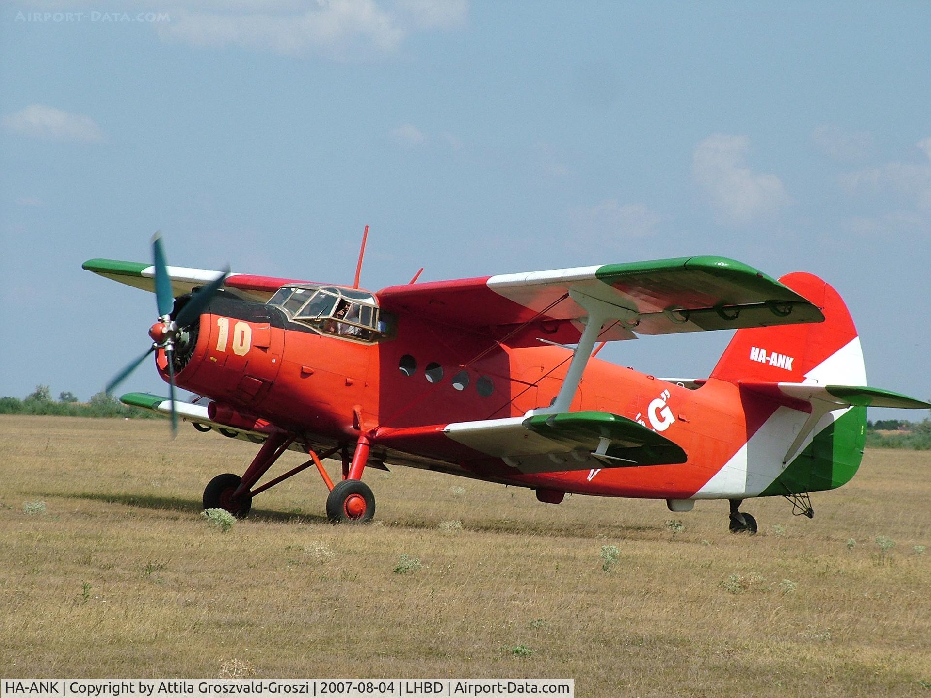 HA-ANK, 1978 Antonov (PZL-Mielec) An-2P C/N 1G174-42, Börgönd Airport, Hungary