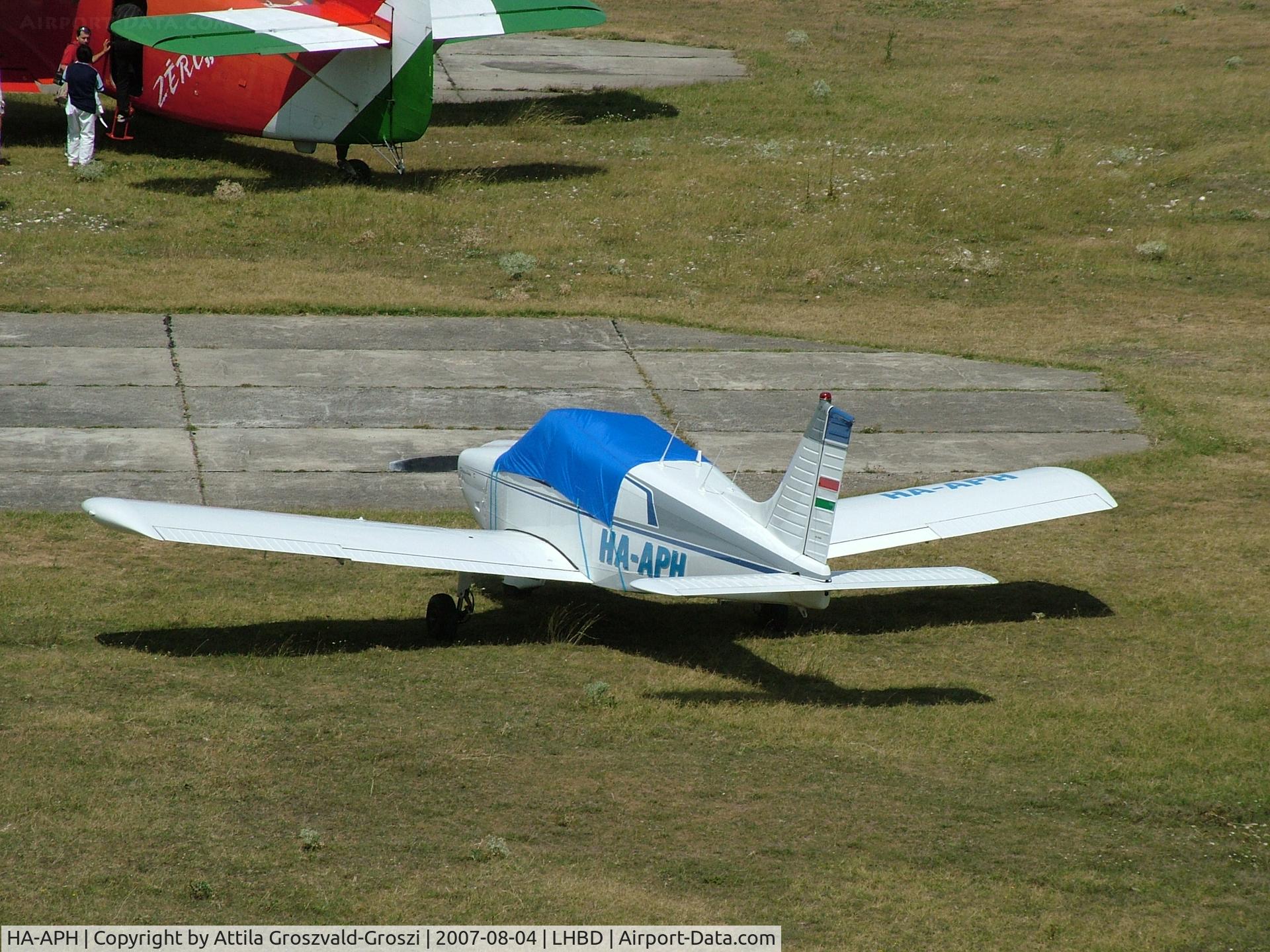 HA-APH, 1965 Piper PA-28-150 Cherokee C/N 282381, Börgönd Airport, Hungary