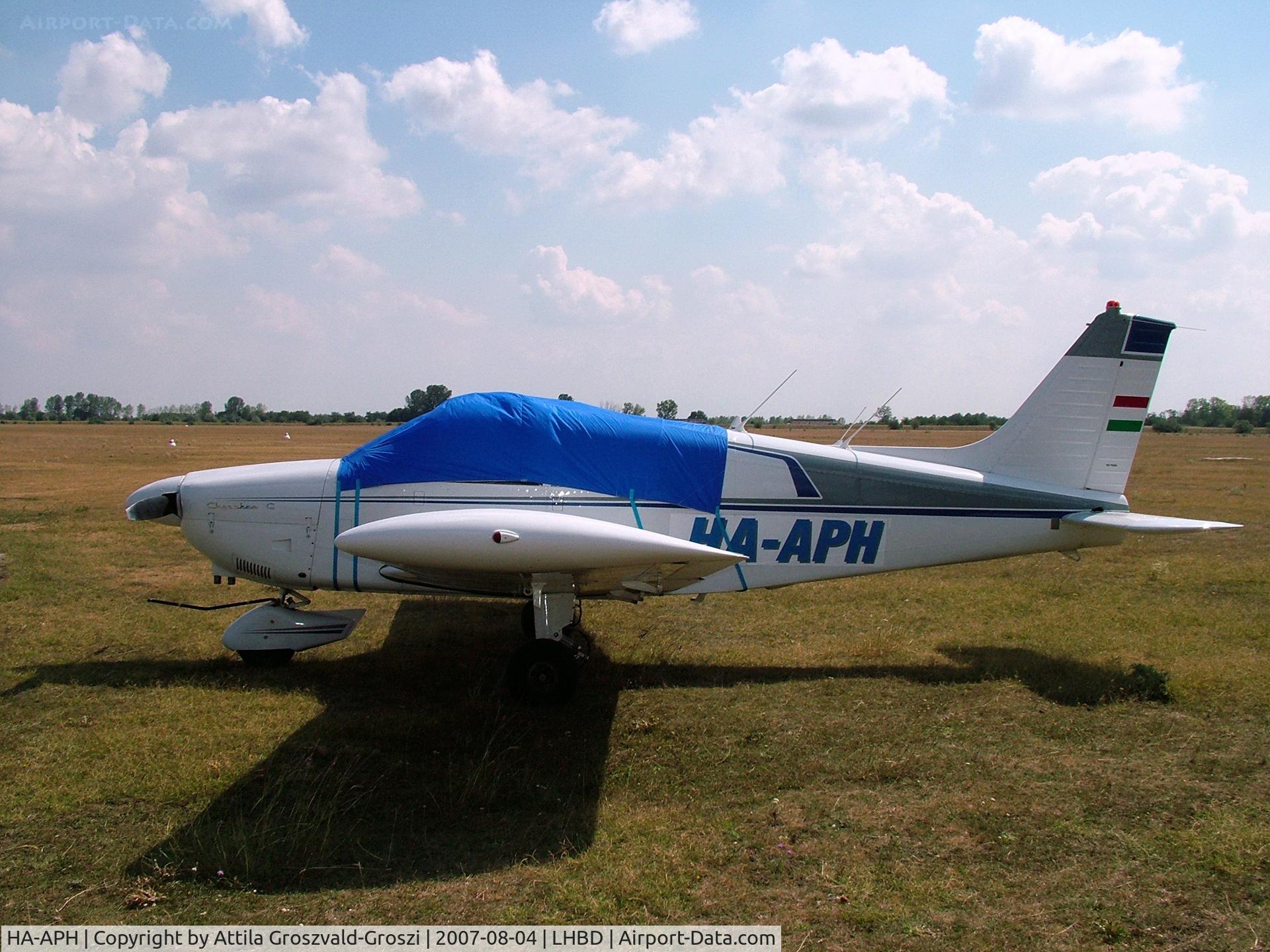 HA-APH, 1965 Piper PA-28-150 Cherokee C/N 282381, Börgönd Airport, Hungary