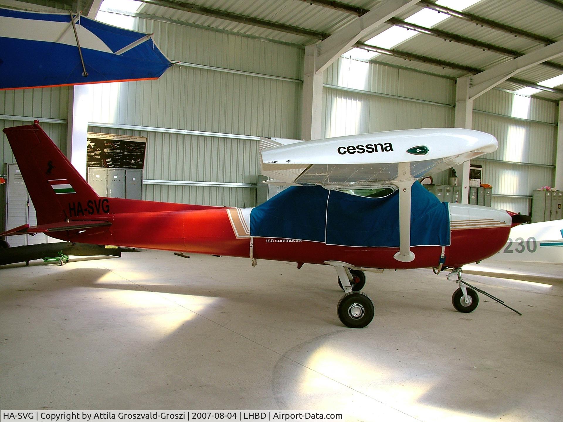 HA-SVG, 1975 Cessna 150M C/N 15077136, Börgönd Airport, Hungary