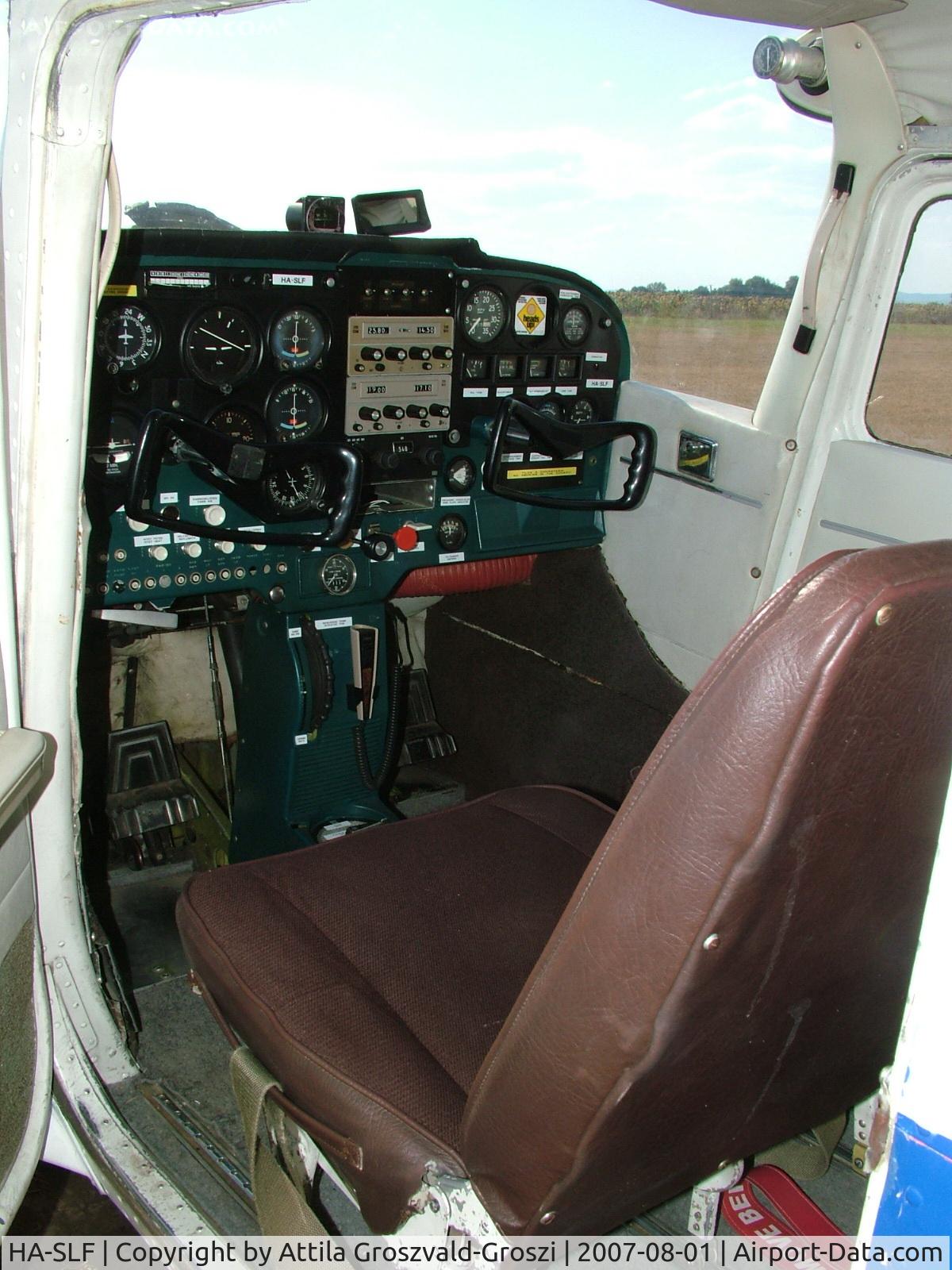 HA-SLF, 1964 Reims F172F Skyhawk C/N F172-0140, Siófok-Kiliti, Papkutapuszta Airfield, Hungary