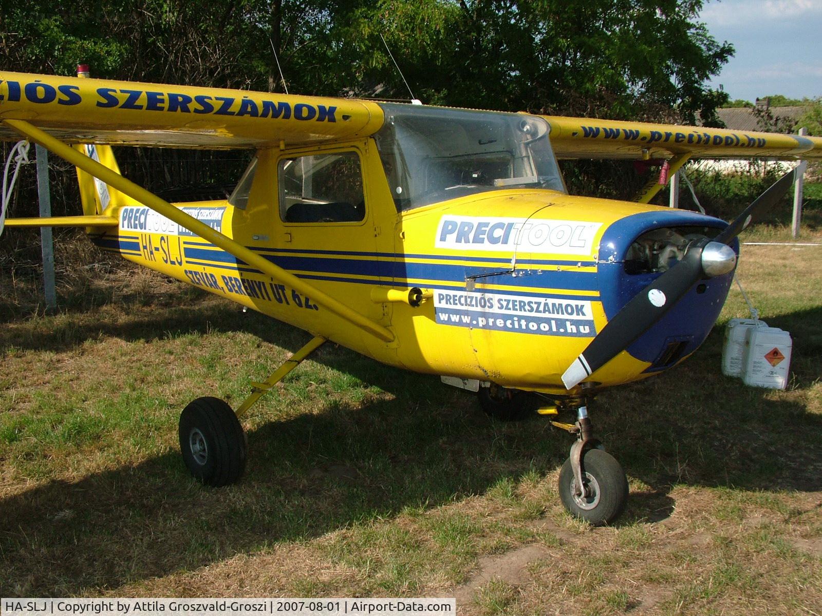 HA-SLJ, 1965 Cessna 150F C/N 150-62039, Siófok-Kiliti, Papkutapuszta Airfield, Hungary