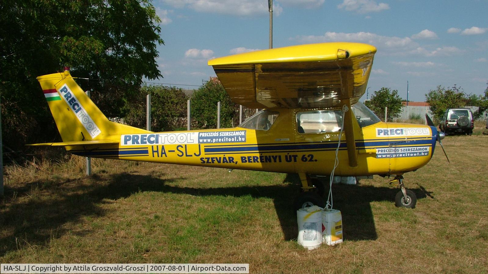 HA-SLJ, 1965 Cessna 150F C/N 150-62039, Siófok-Kiliti, Papkutapuszta Airfield, Hungary