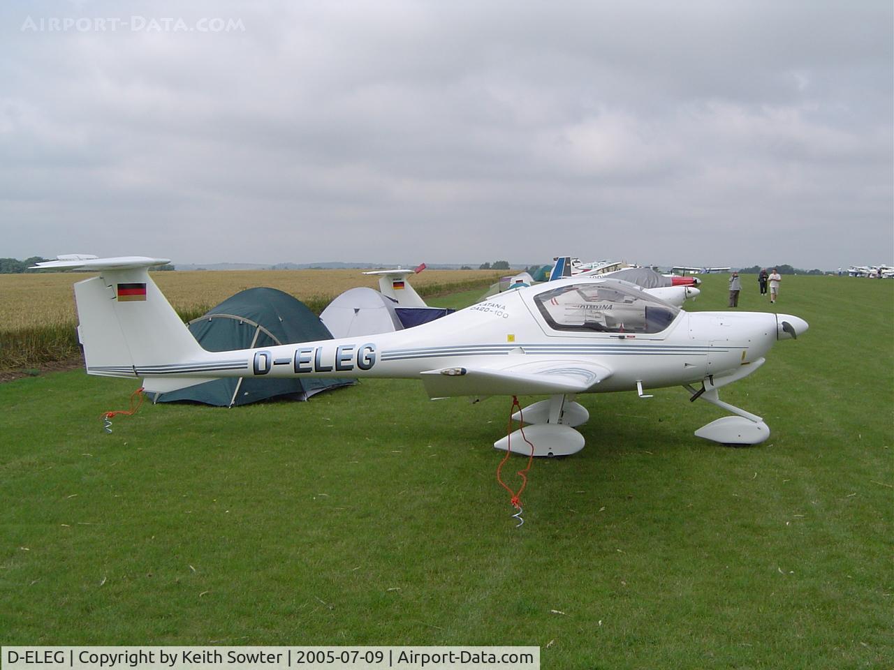 D-ELEG, Diamond DA-20-100 Katana C/N 10017, Flying legends visitor