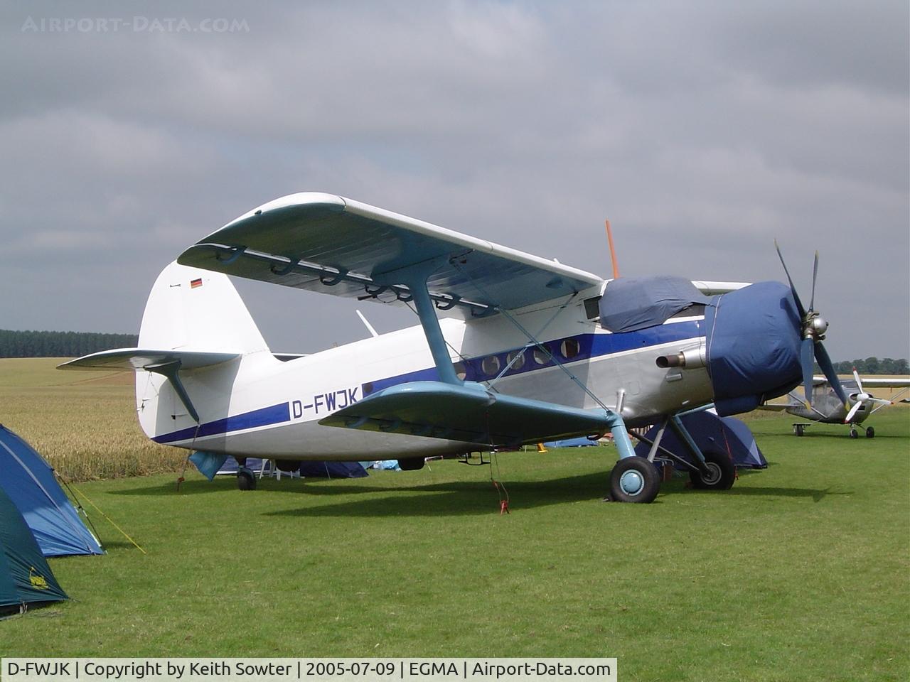 D-FWJK, 1973 Antonov An-2TD C/N 1G142-34, Flying legends visitor