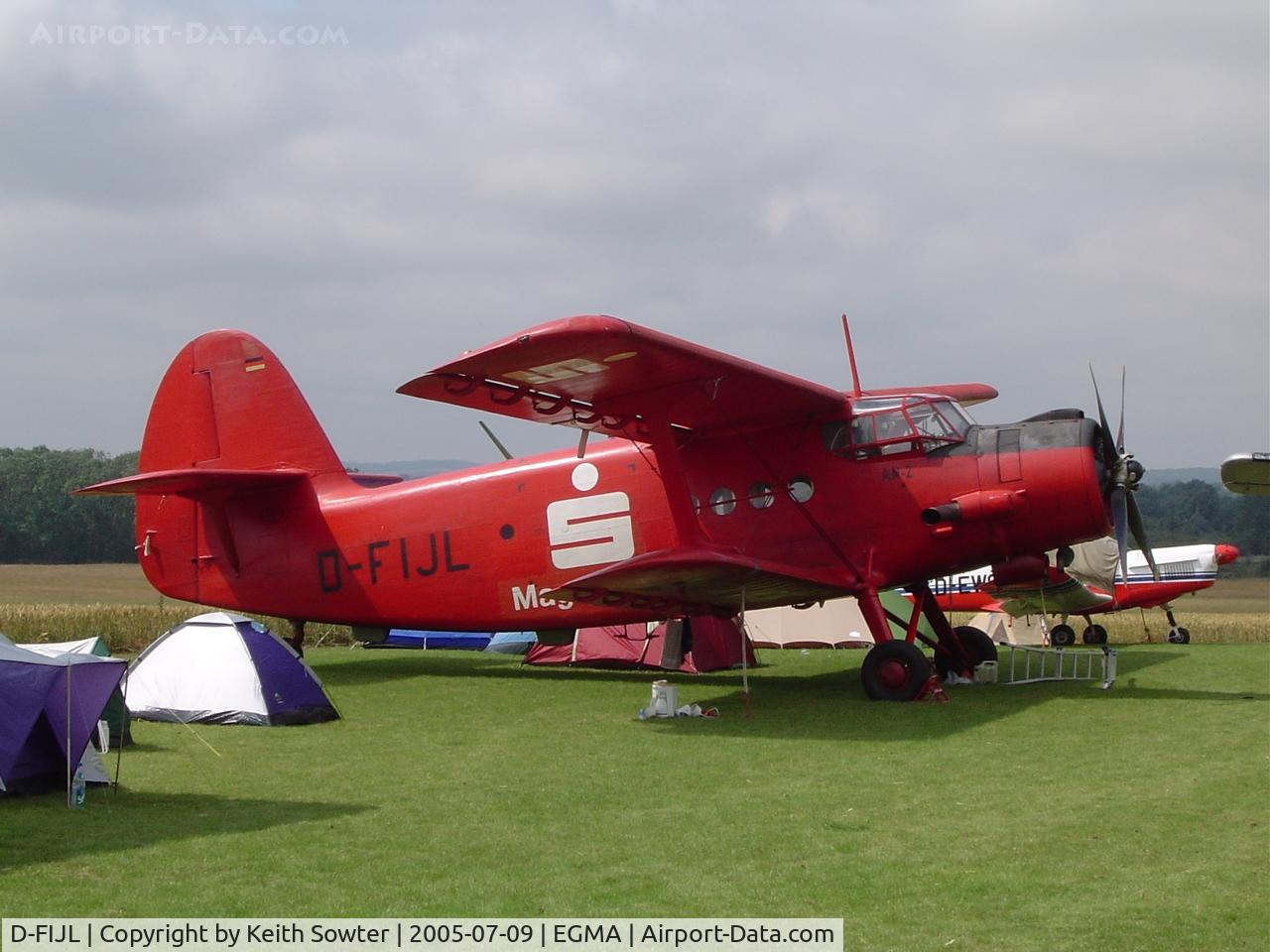 D-FIJL, 1975 Antonov An-2T C/N 1G157-04, Flying legends visitor