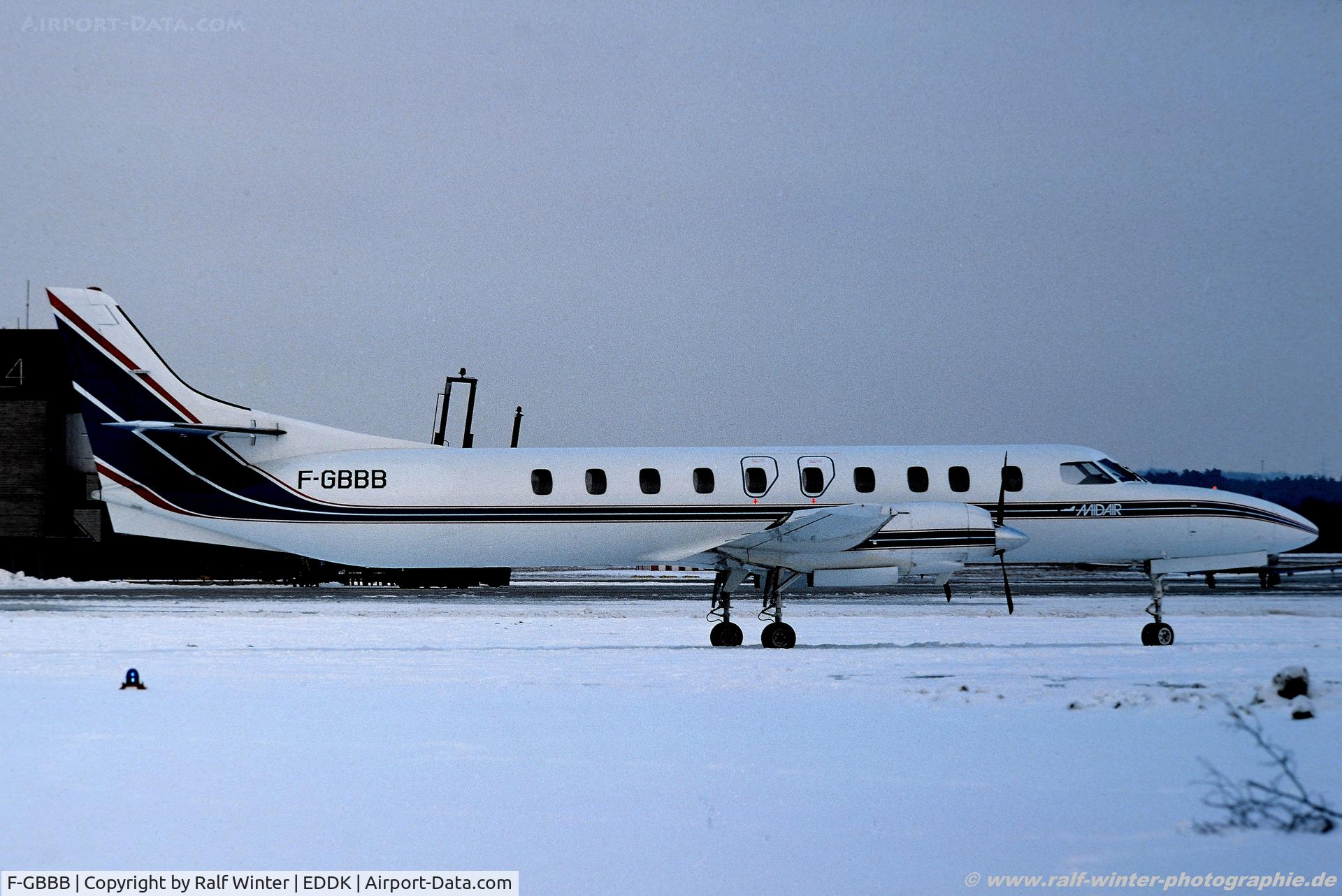 F-GBBB, 1977 Swearingen SA-226AT Merlin IVA C/N AT-062, Fairchild Swearingen SA 226TL - Midair - F-GBBB - 03.1978 - CGN - From a slide