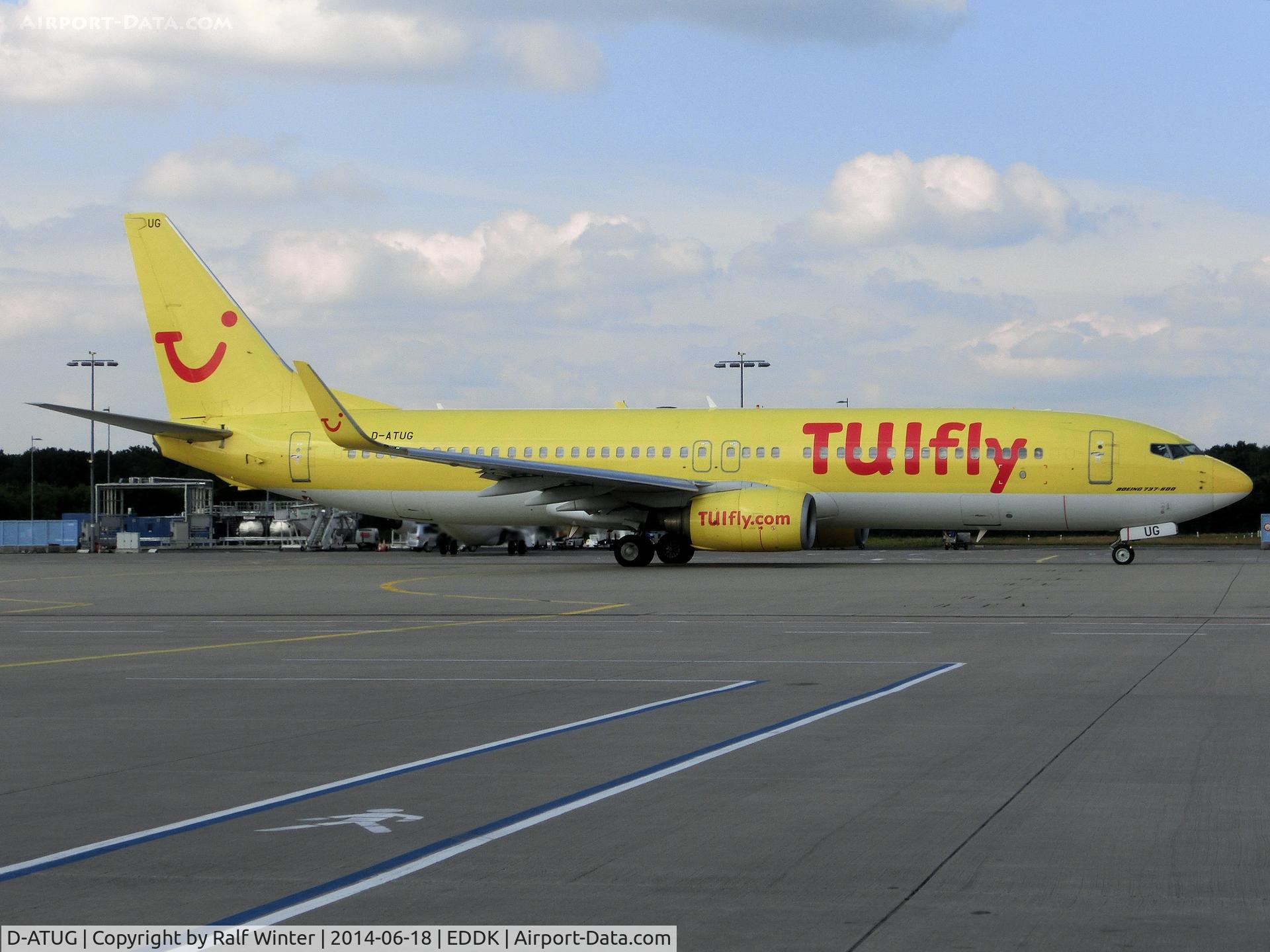 D-ATUG, 2006 Boeing 737-8K5 C/N 34688, Boeing 737-8K5W - TUIfly - D-ATUG - 18.06.2014 - CGN