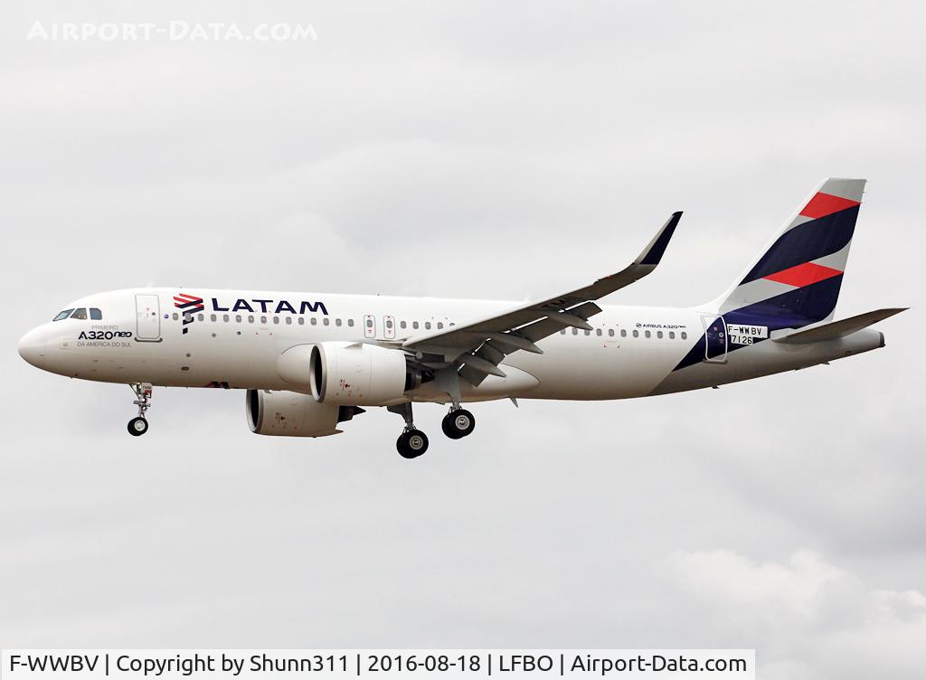 F-WWBV, 2016 Airbus A320-271N C/N 7126, C/n 7126 - To be PT-TMN