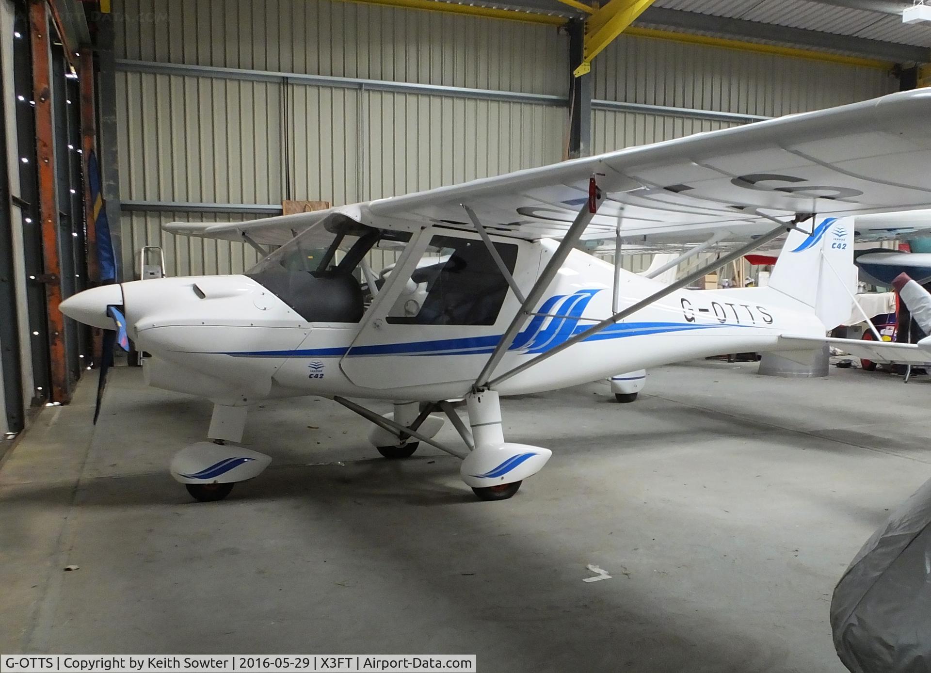 G-OTTS, 2014 Comco Ikarus C42 FB100 Bravo C/N 1407-7346, Based aircraft at Felthorpe