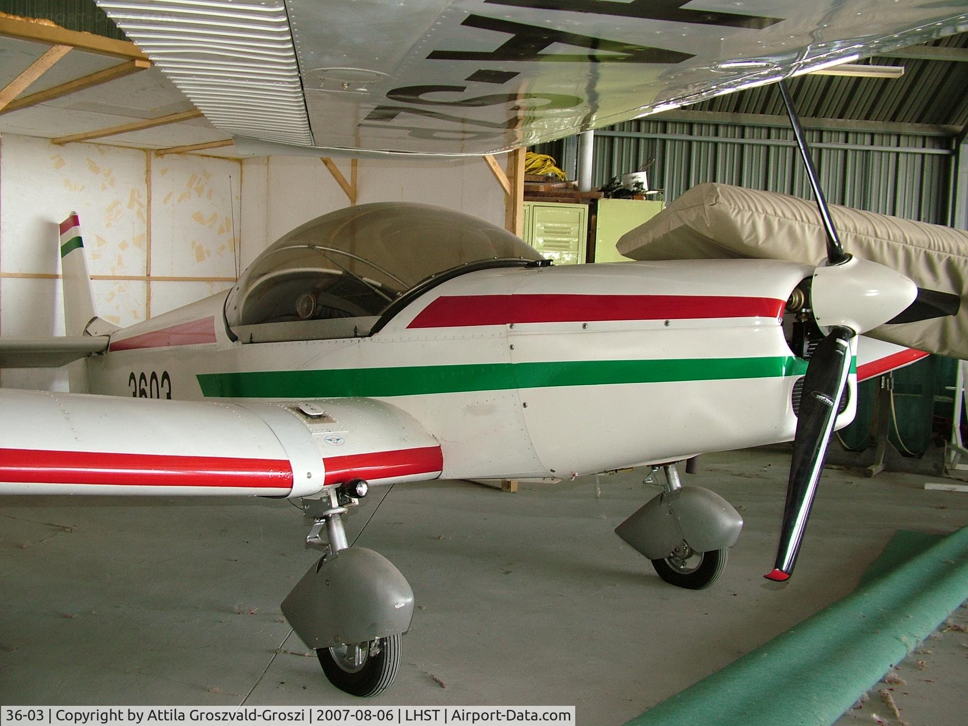 36-03, Zenair CH-601 UL Zodiac C/N 04, Szatymaz Airport, Hungary