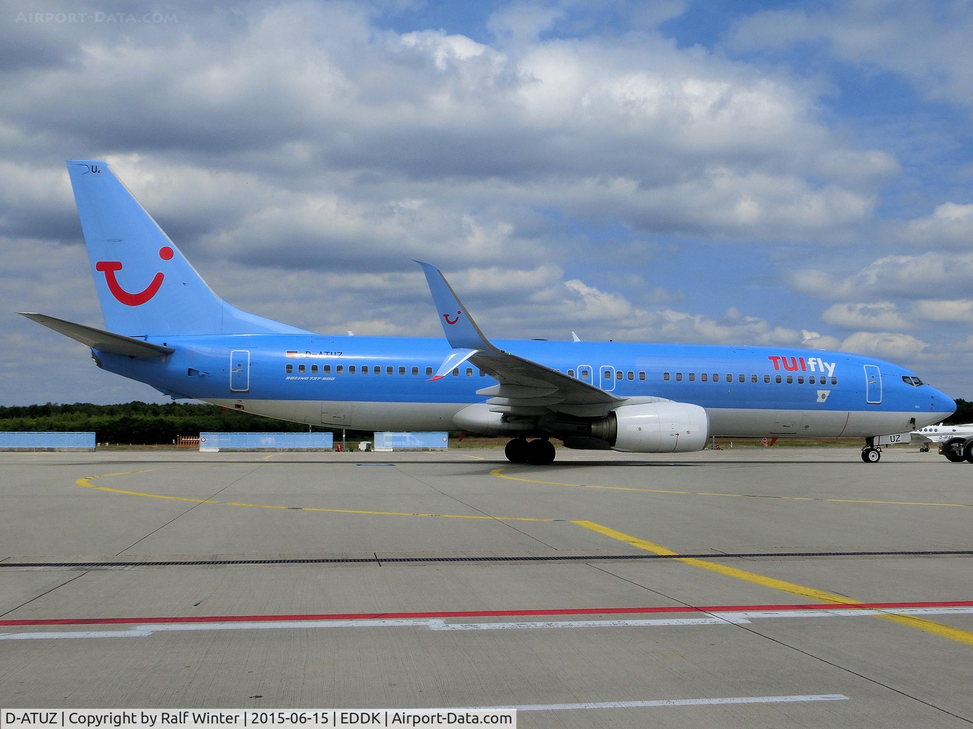 D-ATUZ, 2007 Boeing 737-8K5 C/N 34691, Boeing 737-8K5W - TUIfly - D-ATUZ - 15.06.2015 - CGN