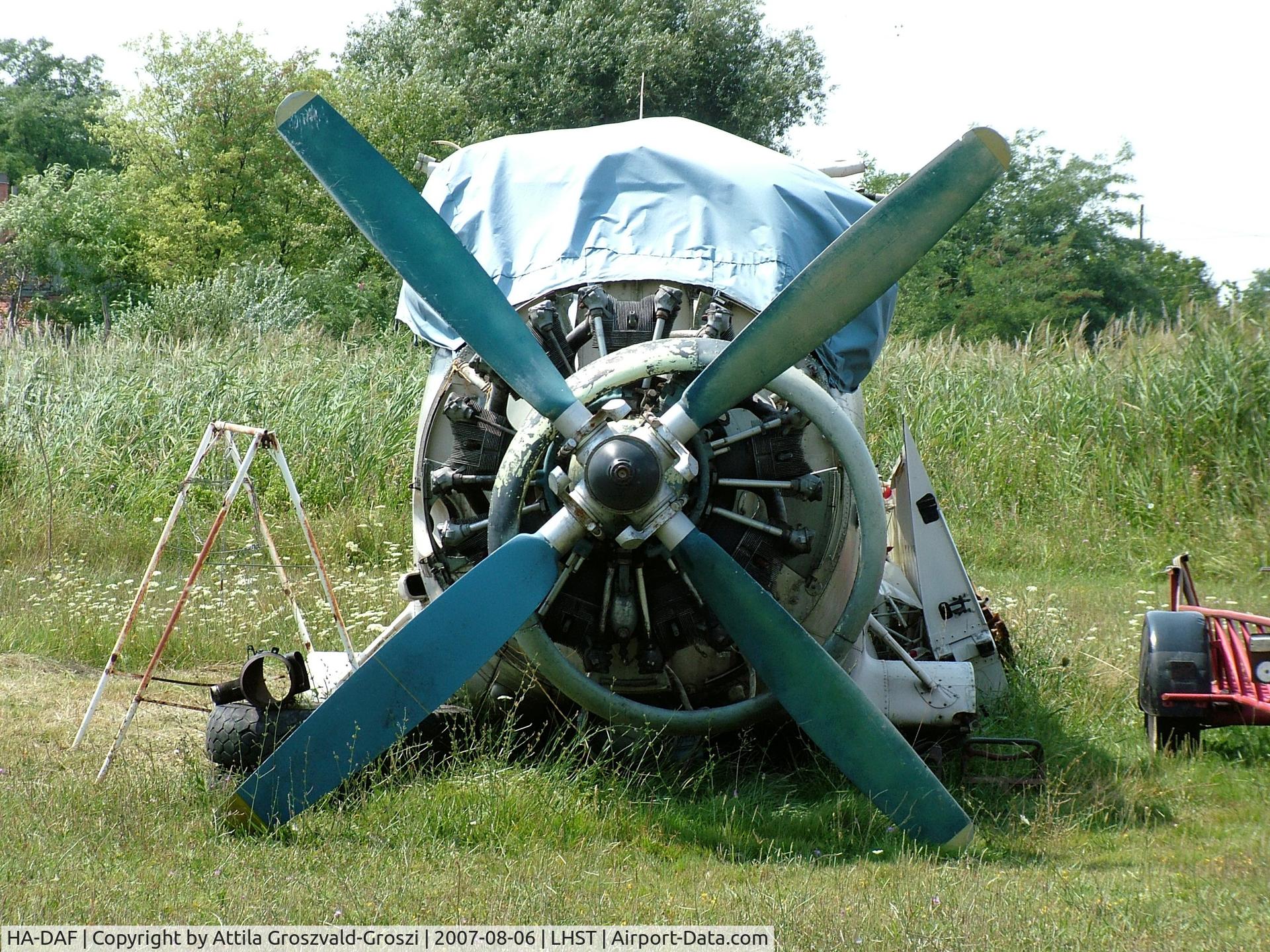 HA-DAF, 1976 PZL-Mielec An-2R C/N 1G169-26, Szatymaz Airport, Hungary