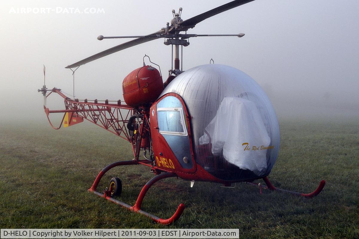 D-HELO, 1956 Agusta AB-47G-2 C/N 228, at Hahnweide