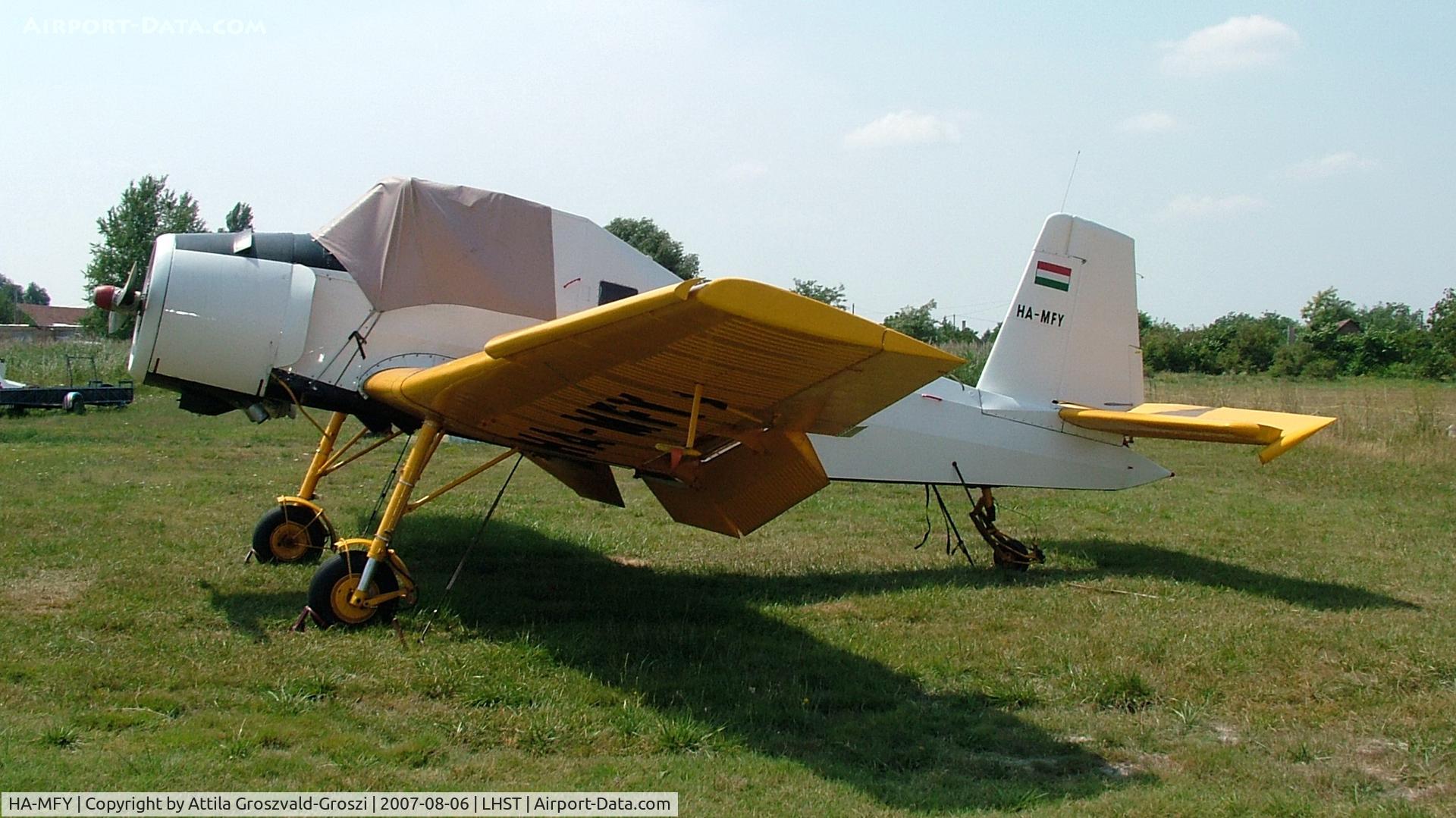 HA-MFY, 1971 Let Z-37A Cmelak C/N 13-29, Szatymaz Airport, Hungary