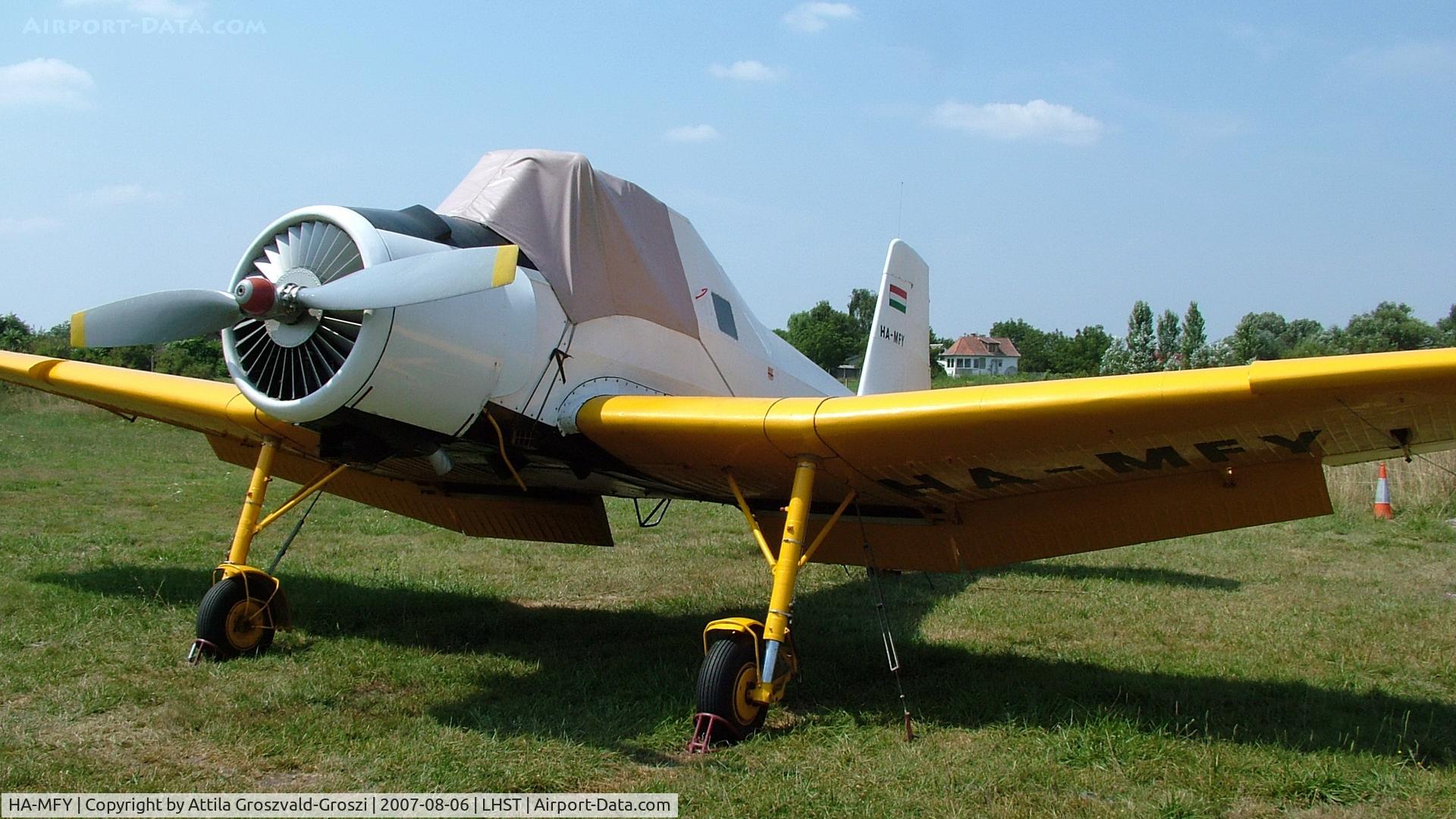 HA-MFY, 1971 Let Z-37A Cmelak C/N 13-29, Szatymaz Airport, Hungary