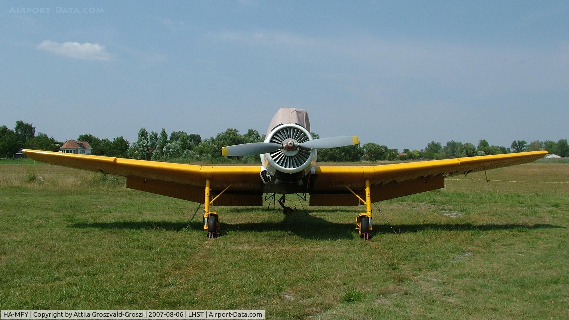 HA-MFY, 1971 Let Z-37A Cmelak C/N 13-29, Szatymaz Airport, Hungary