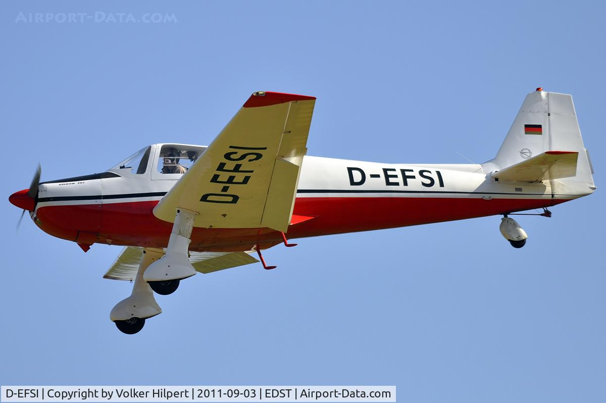 D-EFSI, 1961 Bolkow Bo-207 C/N 213, at Hahnweide