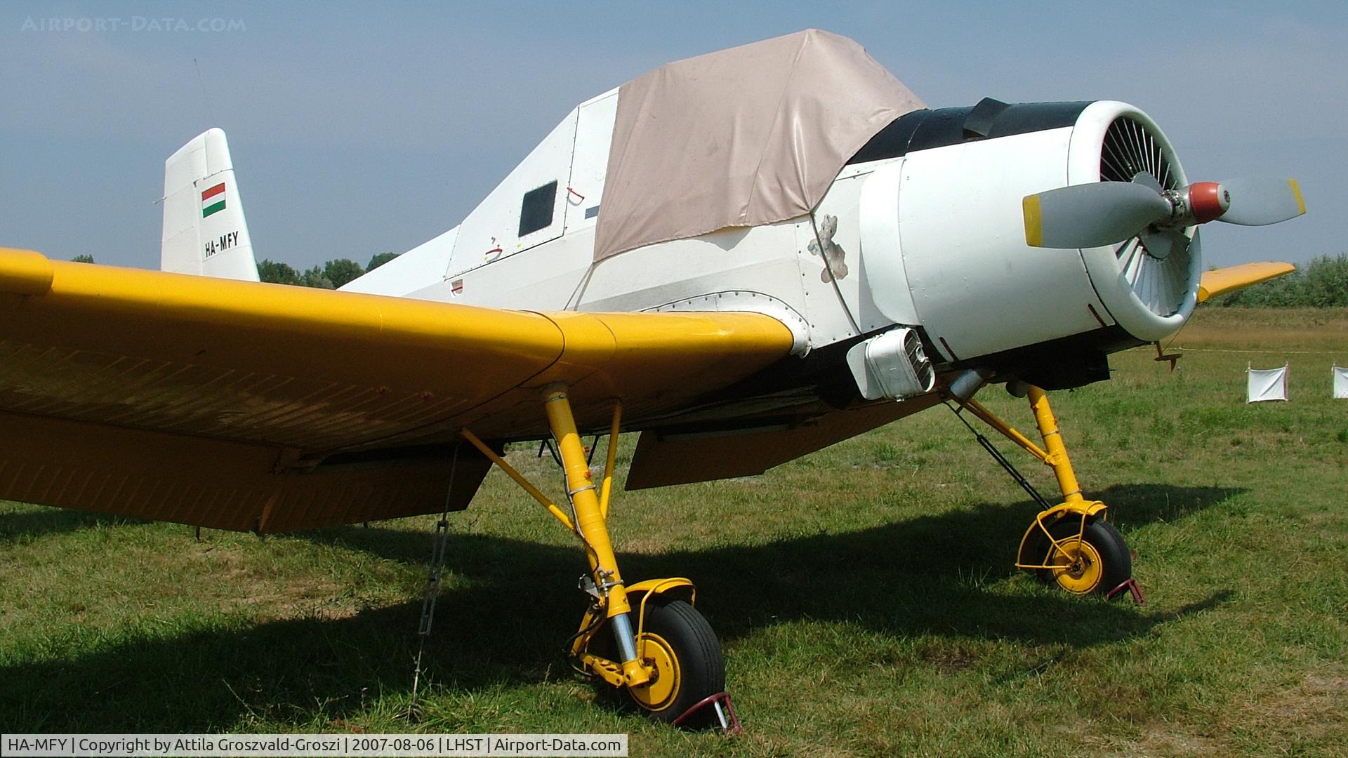 HA-MFY, 1971 Let Z-37A Cmelak C/N 13-29, Szatymaz Airport, Hungary