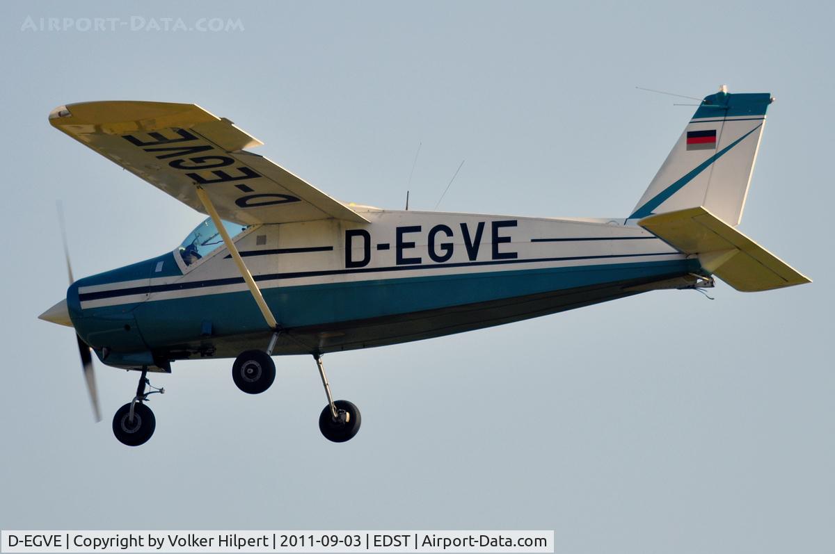 D-EGVE, 1967 Bolkow Bo-208C Junior C/N 661, at Hahnweide