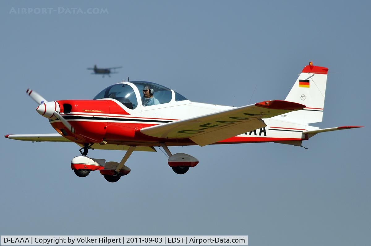 D-EAAA, 1971 Bolkow Bo-209 Monsun 150F C/N 161, at Hahnweide
