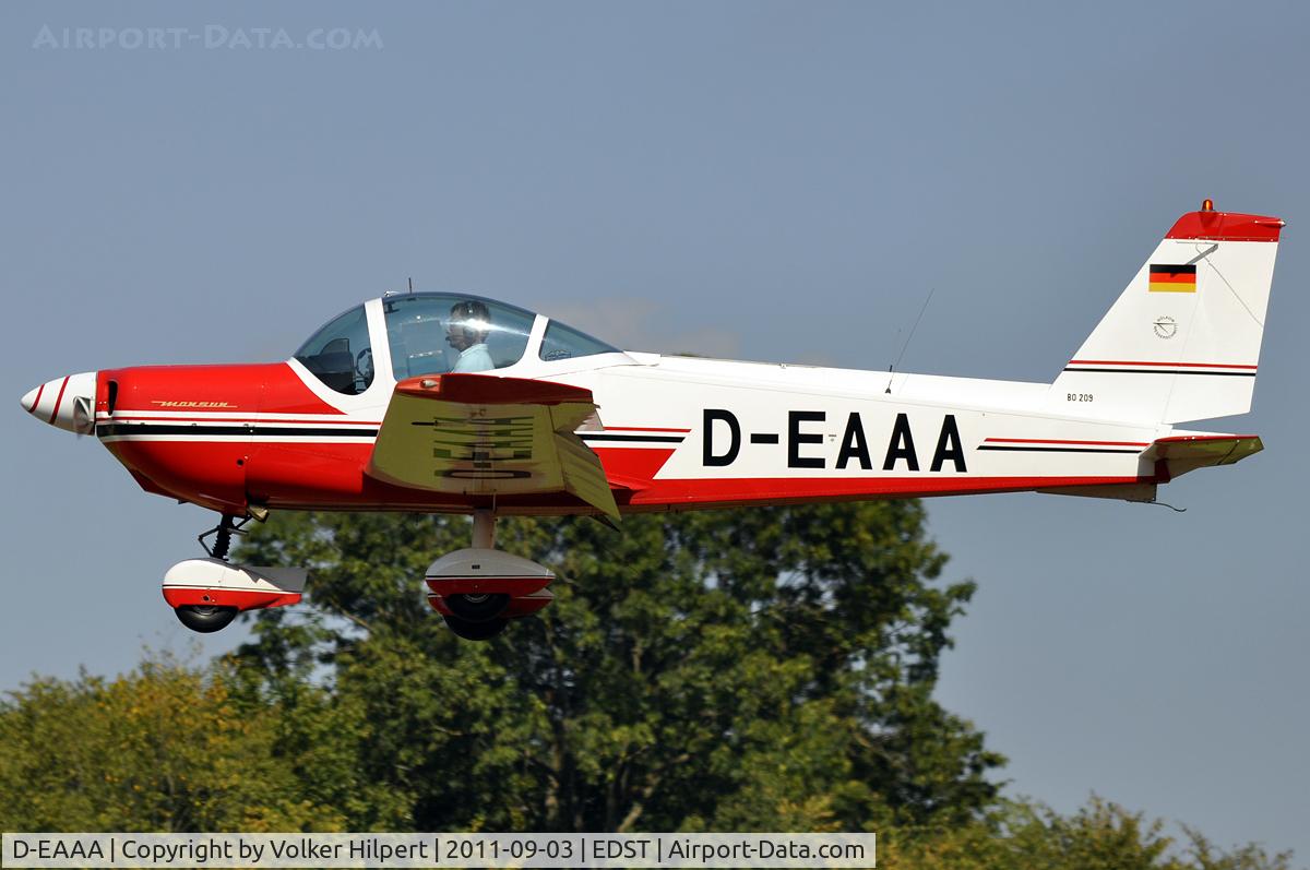 D-EAAA, 1971 Bolkow Bo-209 Monsun 150F C/N 161, at Hahnweide