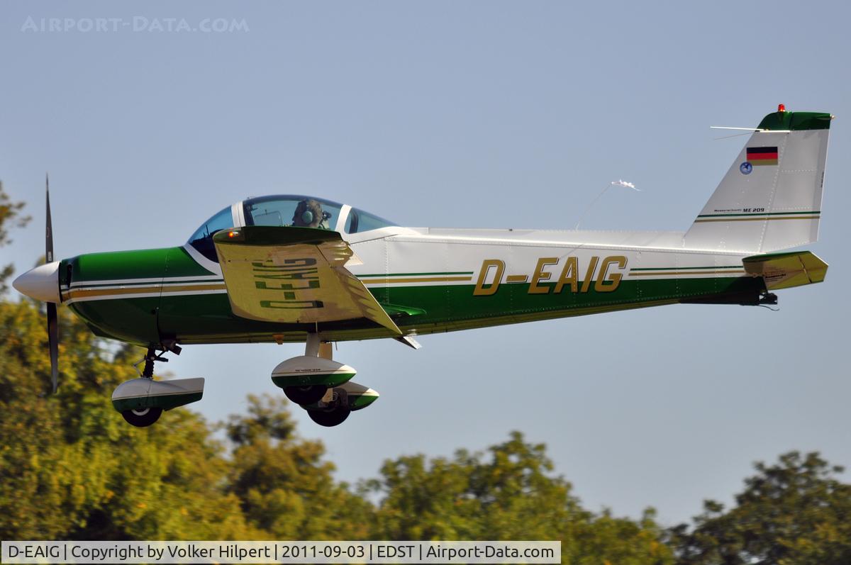 D-EAIG, 1972 Bolkow Bo-209 Monsun C/N 191, at Hahnweide