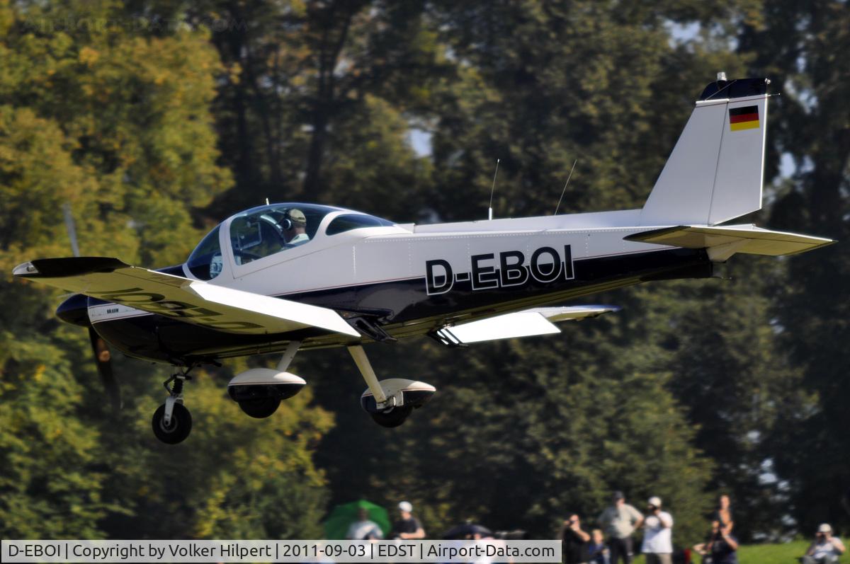 D-EBOI, 1970 Bolkow Bo-209 Monsun 150RV C/N 102, at Hahnweide