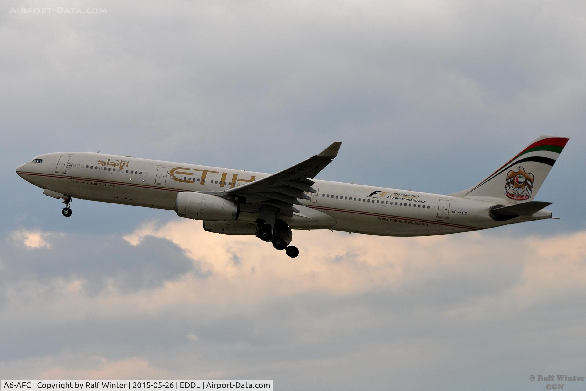 A6-AFC, 2010 Airbus A330-343X C/N 1167, Airbus A330-343 - EY ETD Etihad Airways - A6-AFC - 
26.05.2015 - DUS