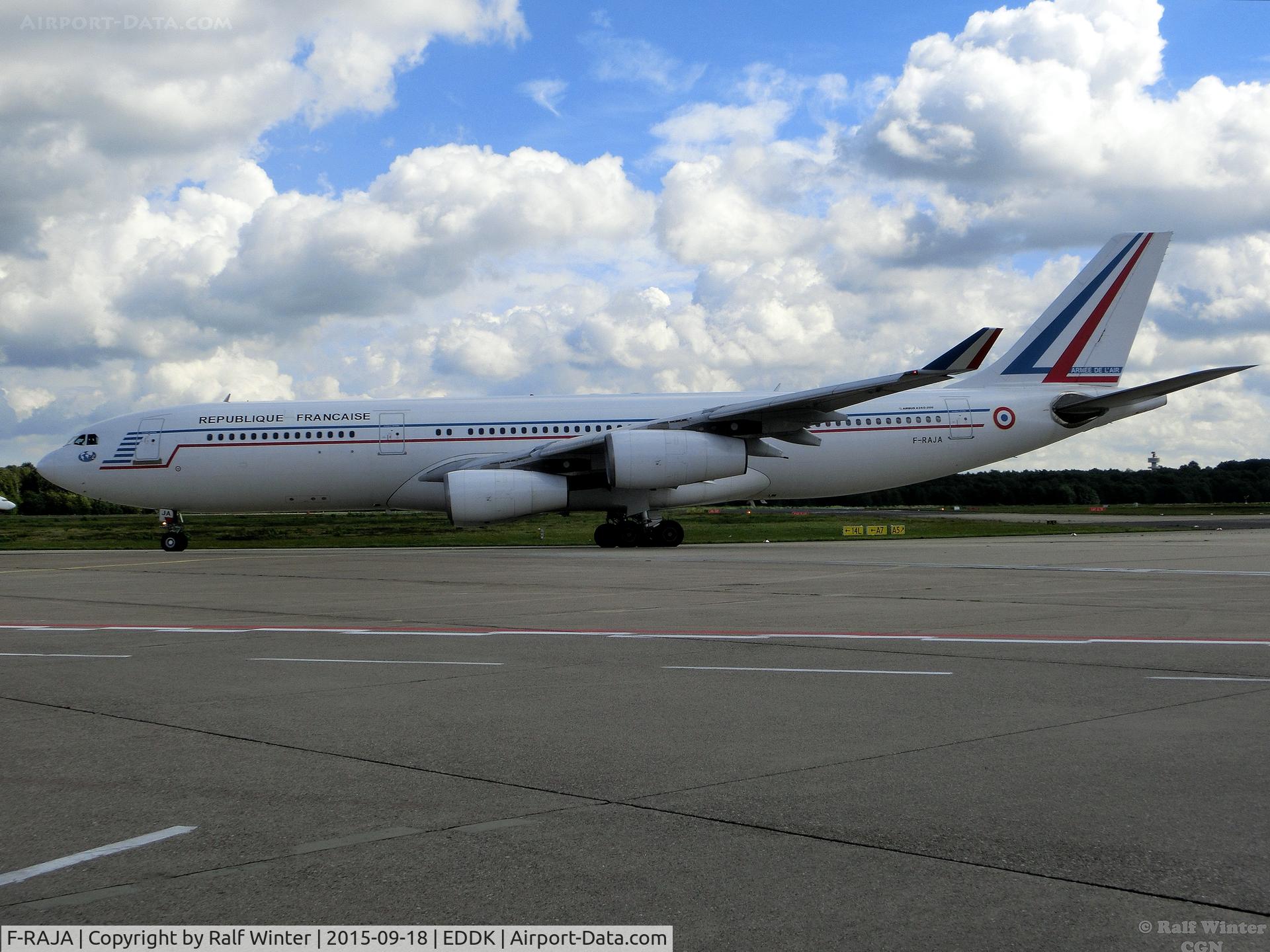 F-RAJA, 1995 Airbus A340-212 C/N 075, Airbus A340-212 - French Air France - F-RAJA - 18.09.2015 - CGN