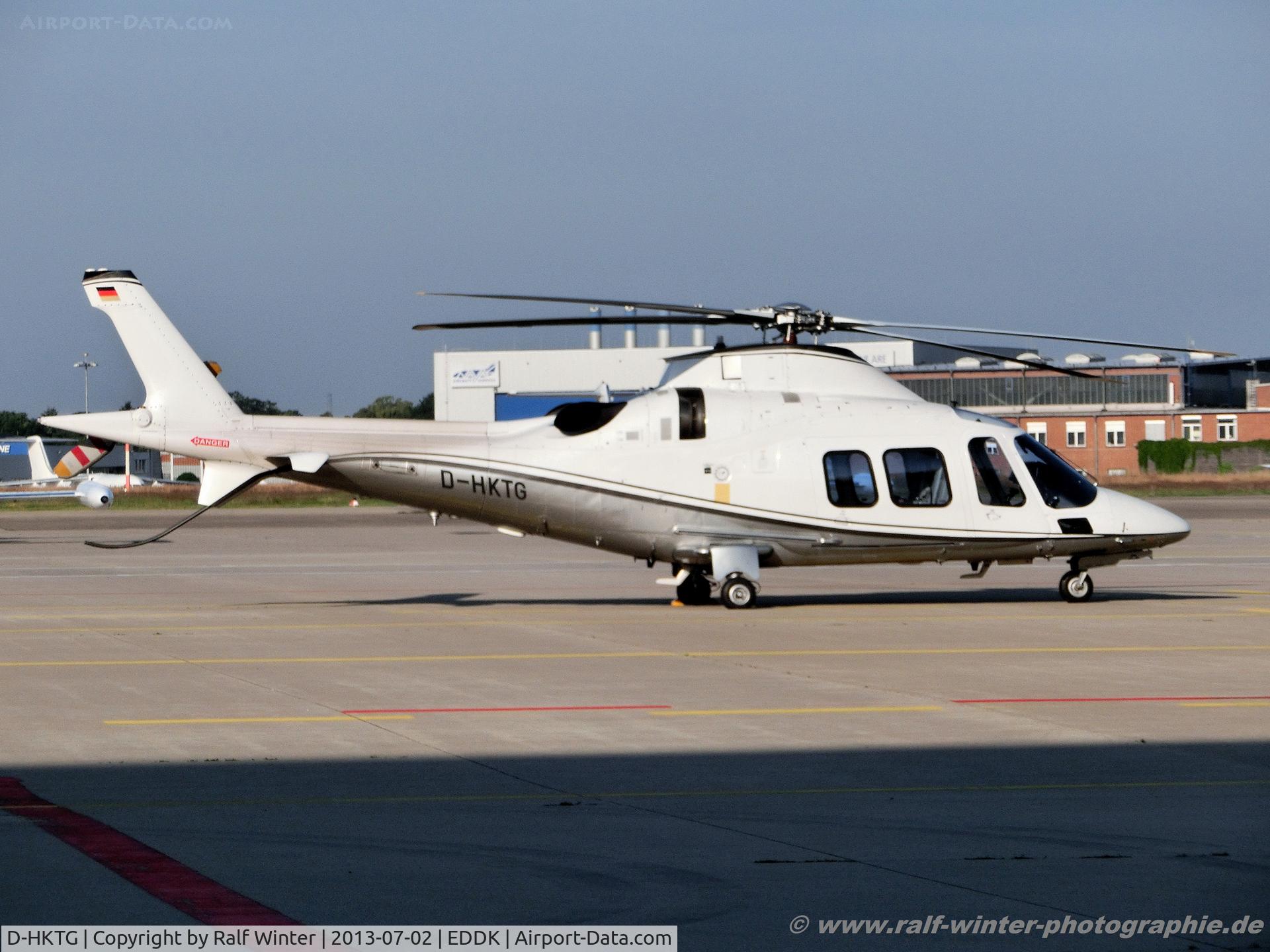 D-HKTG, 2007 Agusta A-109S Grand C/N 22047, Agusta A-109S Grand - Privat - D-HKTG - 02.07.2013 - CGN