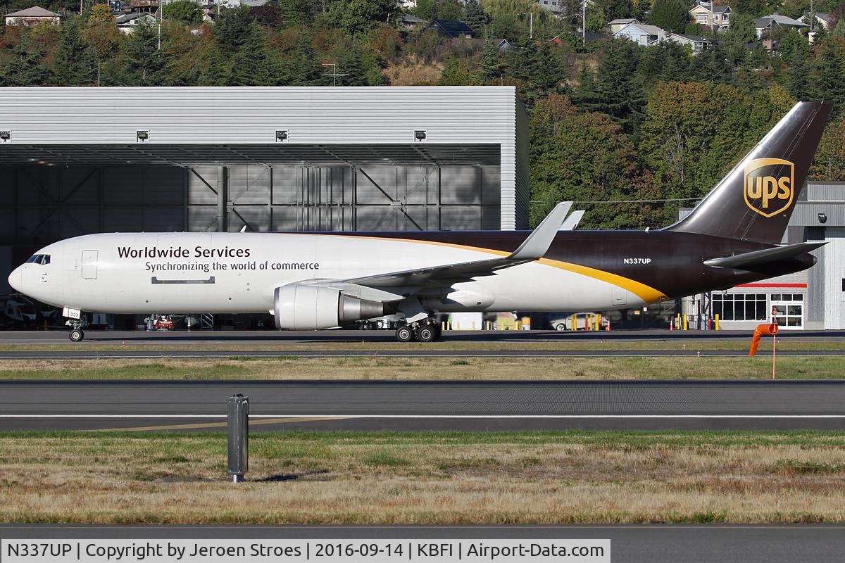 N337UP, 2010 Boeing 767-34AFER C/N 37858, Boeing Field