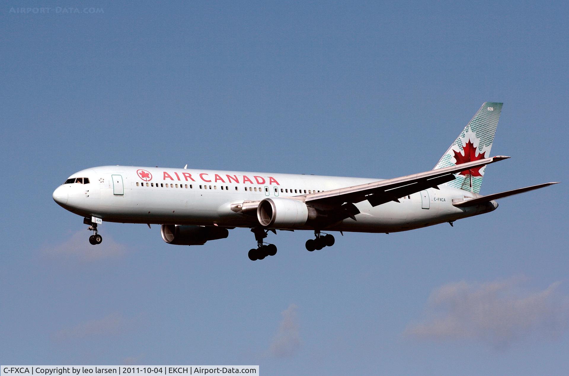 C-FXCA, 1990 Boeing 767-375/ER C/N 24574, Copenhagen 4.10.2011